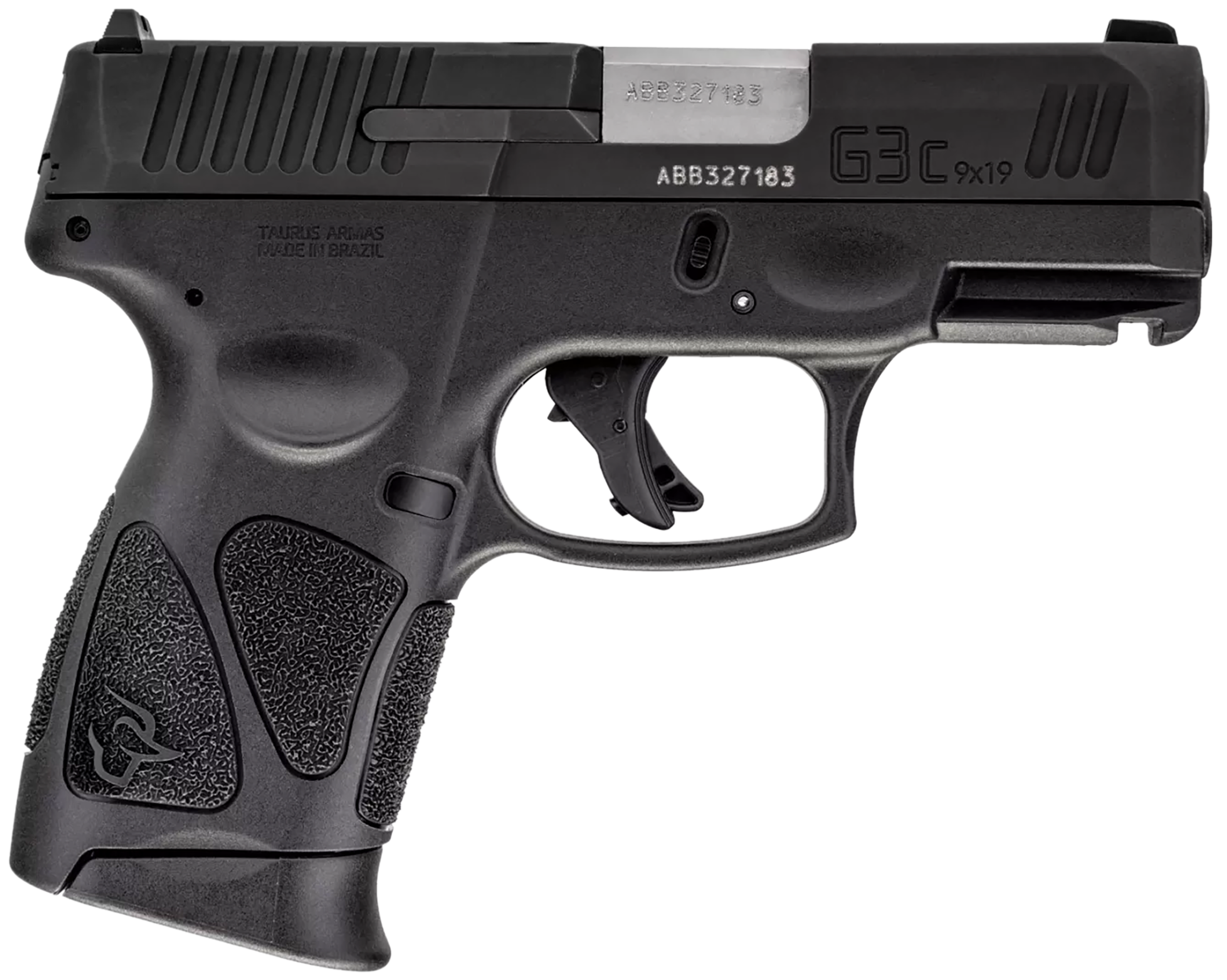 725327634201 Taurus G3c, Tau 1-g3c931-2x10    G3c  9mm   3.26 2x10    Bk/bk