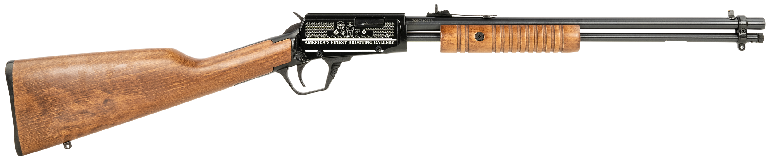 Rossi Gallery, Rossi Rp22181wden07 Gallery Engr 22lr 18 15r Hdwd