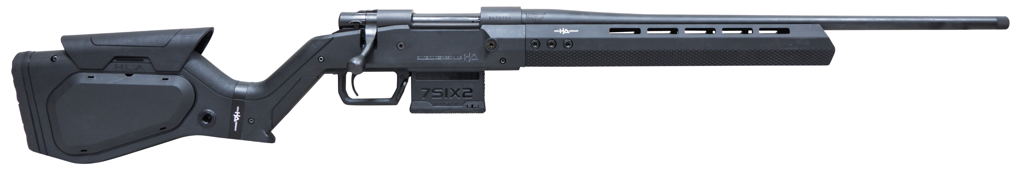 682146879766 Howa M1500, Howa Hhera308blk     308    Std T/c       22   Blk