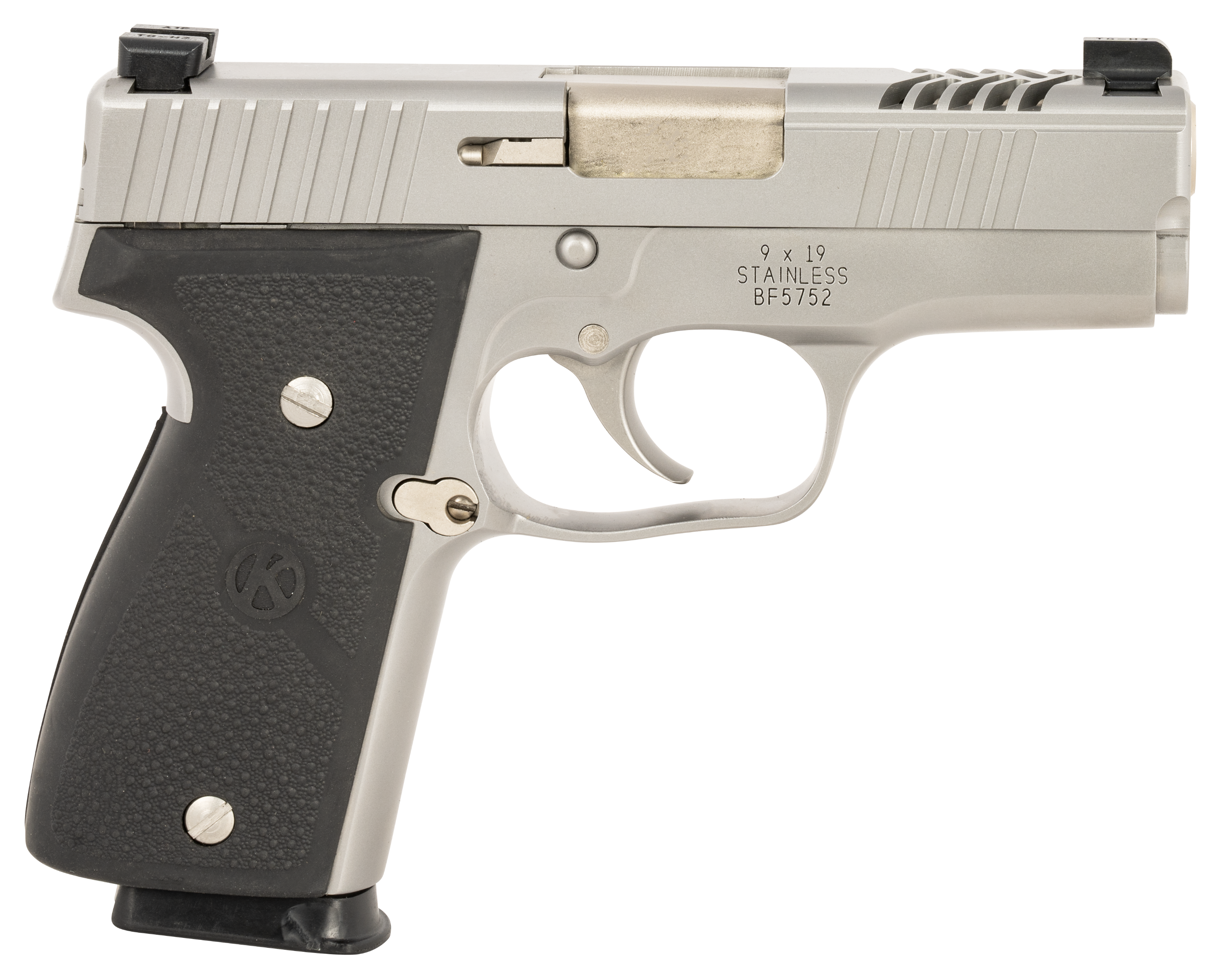 602686422574 Kahr Arms K, Kahr K9093n22 K9 9mm 3.5 7r W/truglo