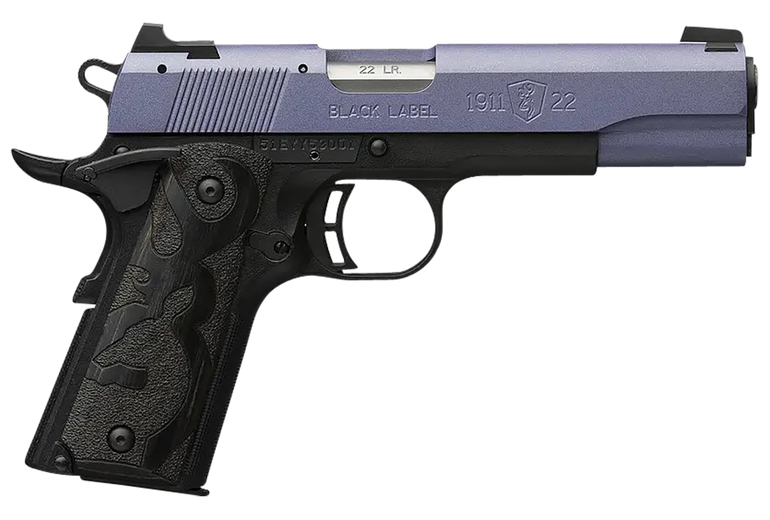 023614857587 Browning 1911-22, Brn 051893490 1911-22  Co Fs     22 4.25 10r  Blbk