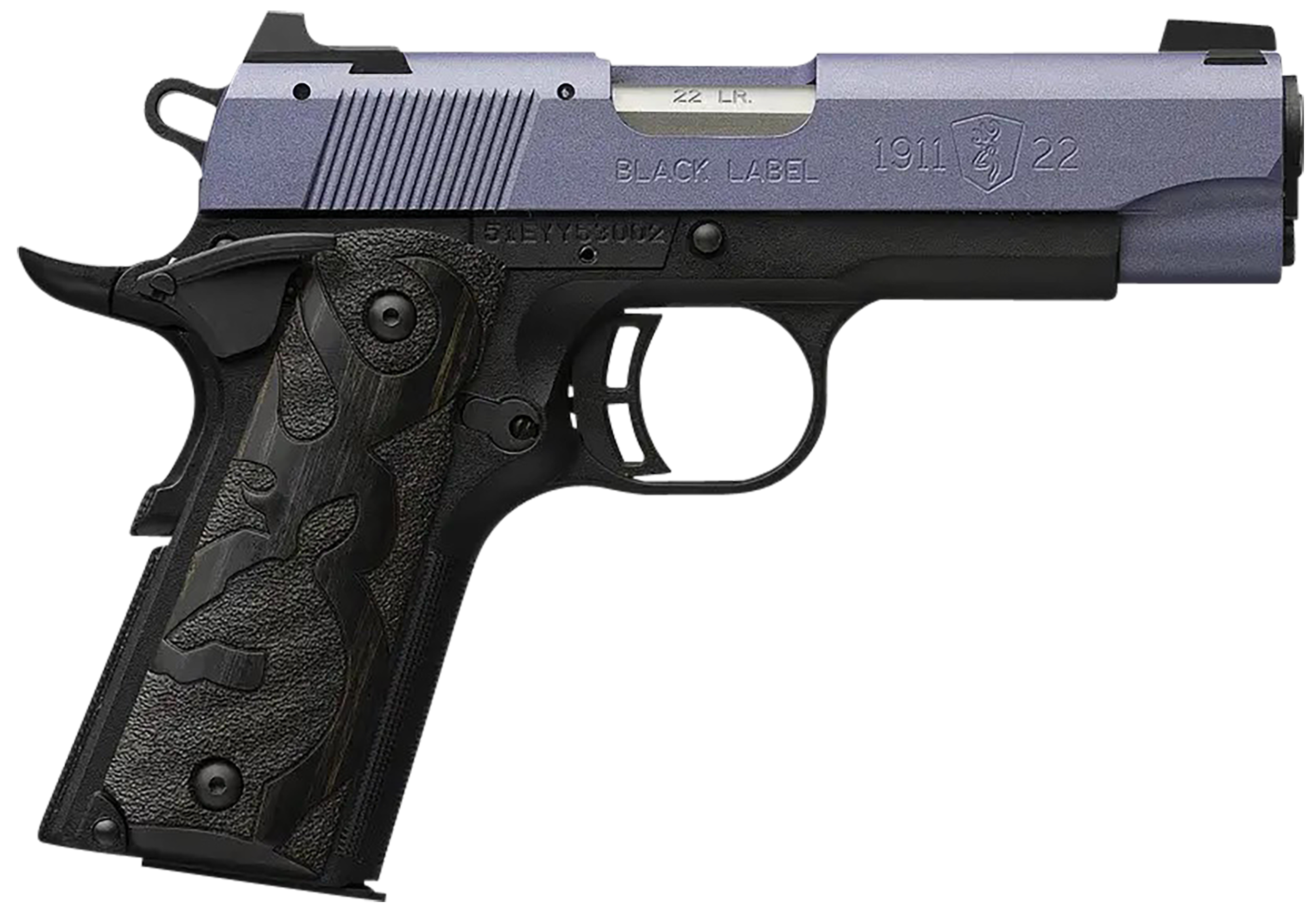 023614857594 Browning 1911-22, Brn 051894490 1911-22 Co Cmp 22 3.63 10r Blbk