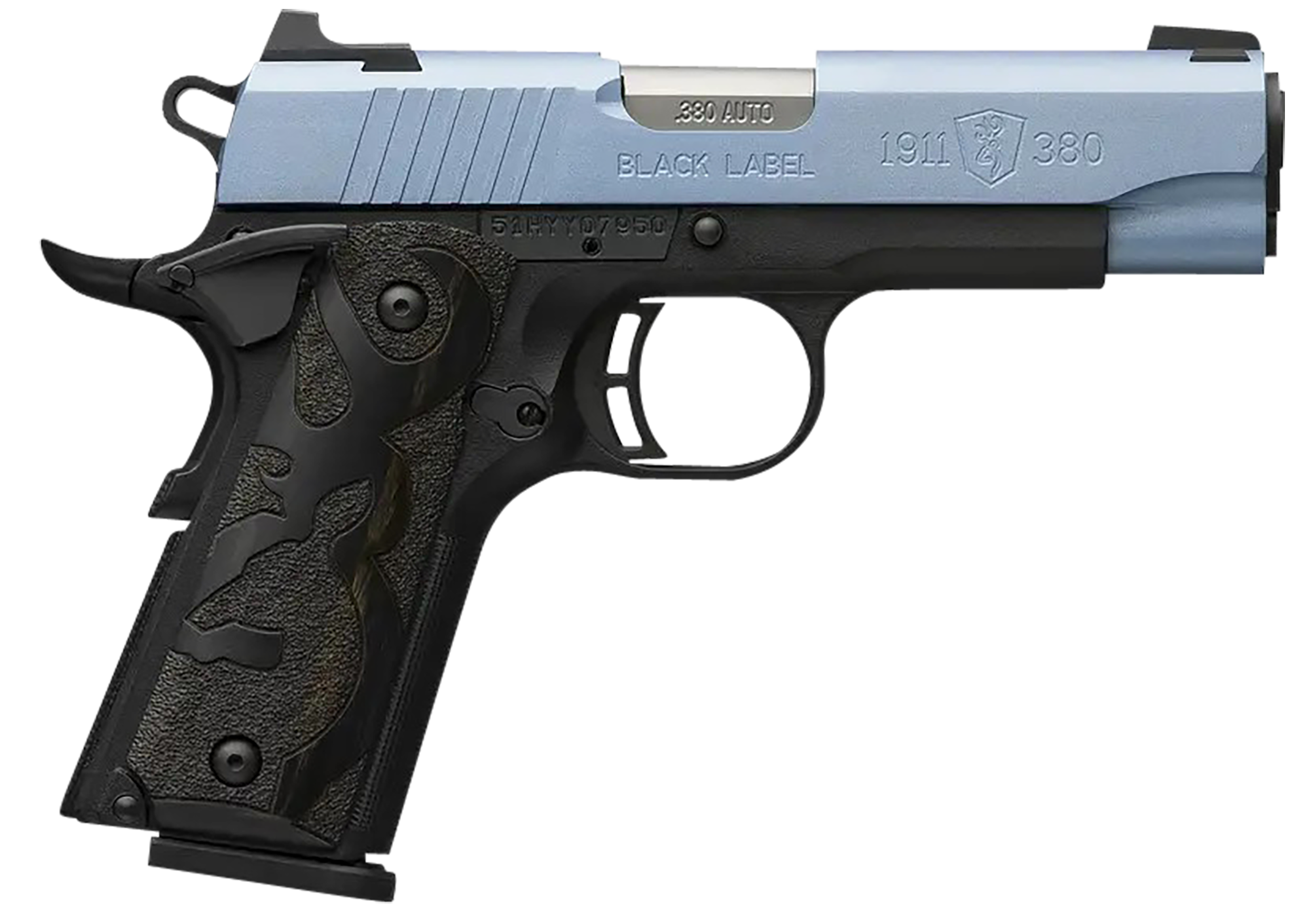 023614857693 Browning 1911-380, Brn 051990492 1911-380 Pb Cmp    380 3.63 8r  Blbk