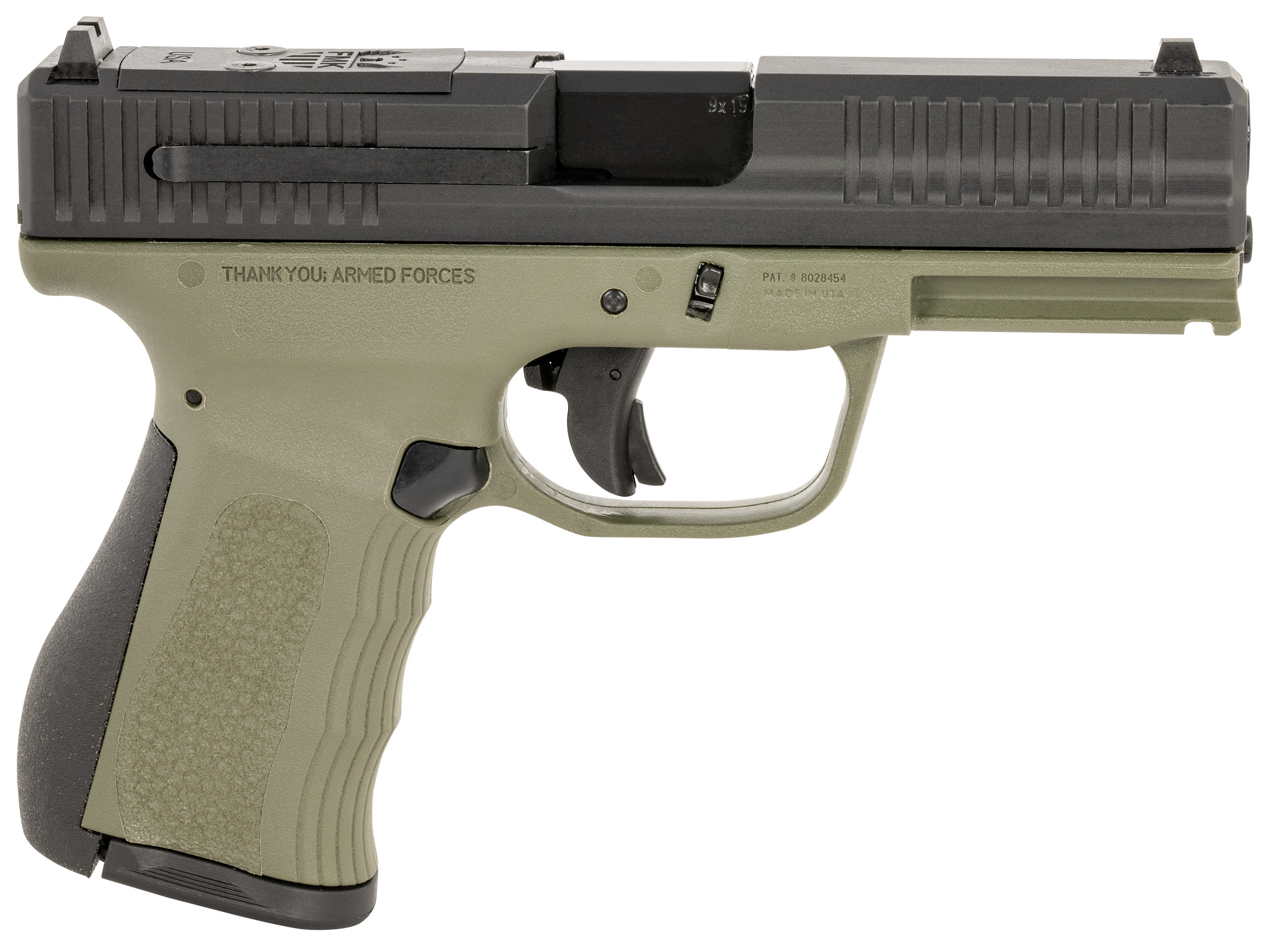850979006097 Fmk G3, Fmk Fmkg49od      G3 9mm 4in Or 14rd Od