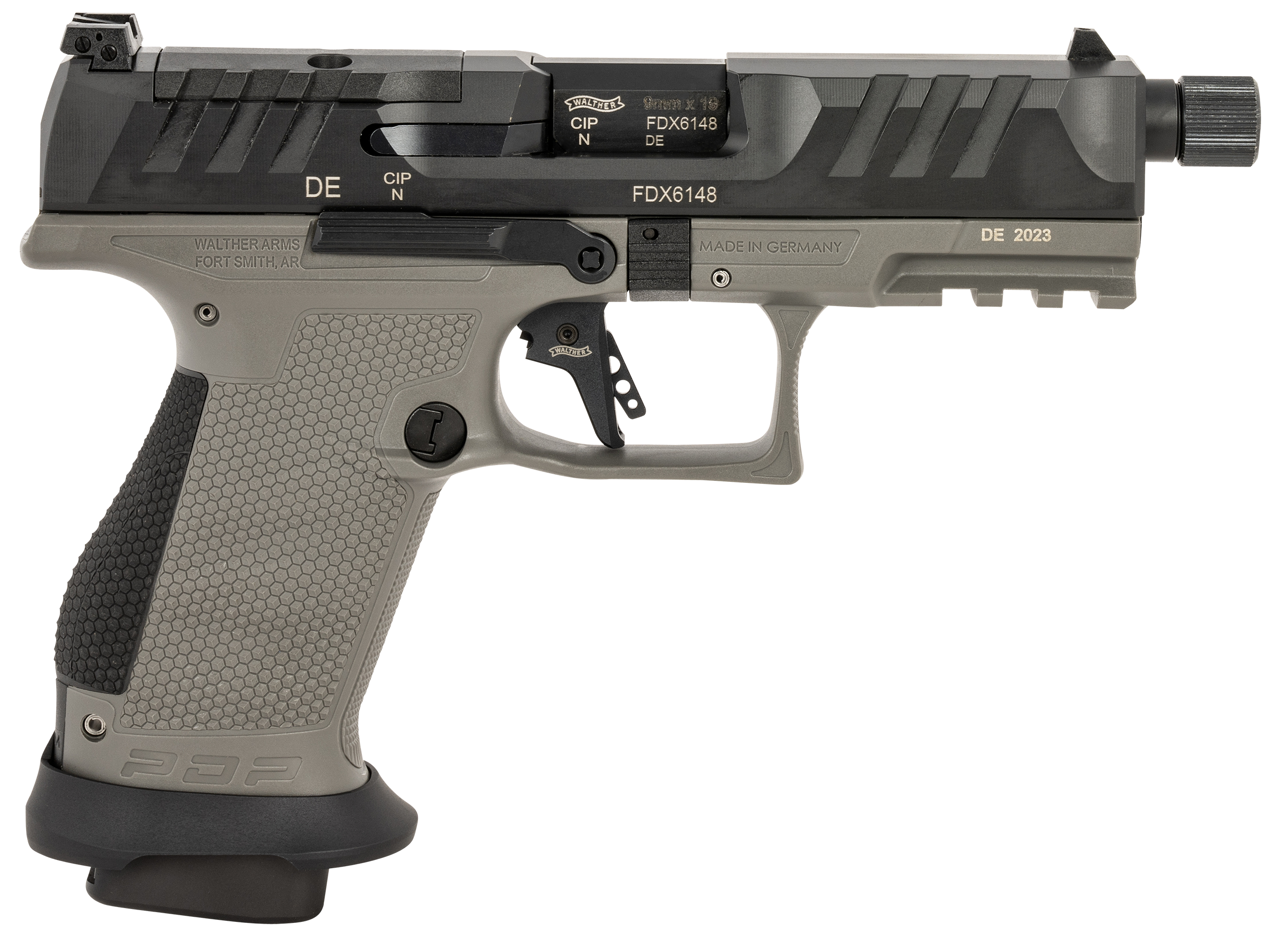 723364228926 Walther Arms Pdp, Wal 2876574 Pdp 9mm 4.6 Comp Or Pro      Tng  18rd