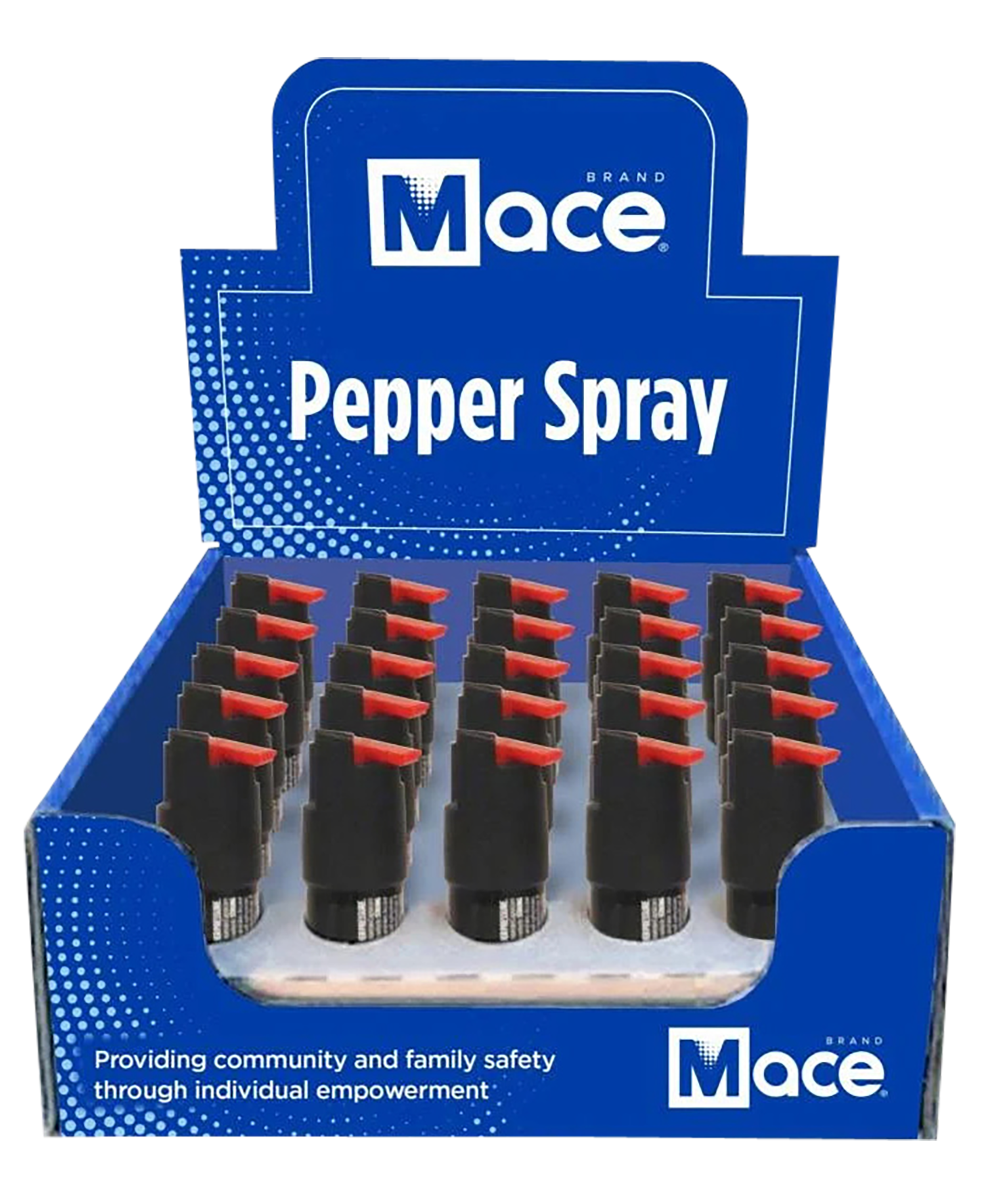 Mace Twist Lock, Msi 60025 Pepper Spray Display 25 Small Rifle Parts