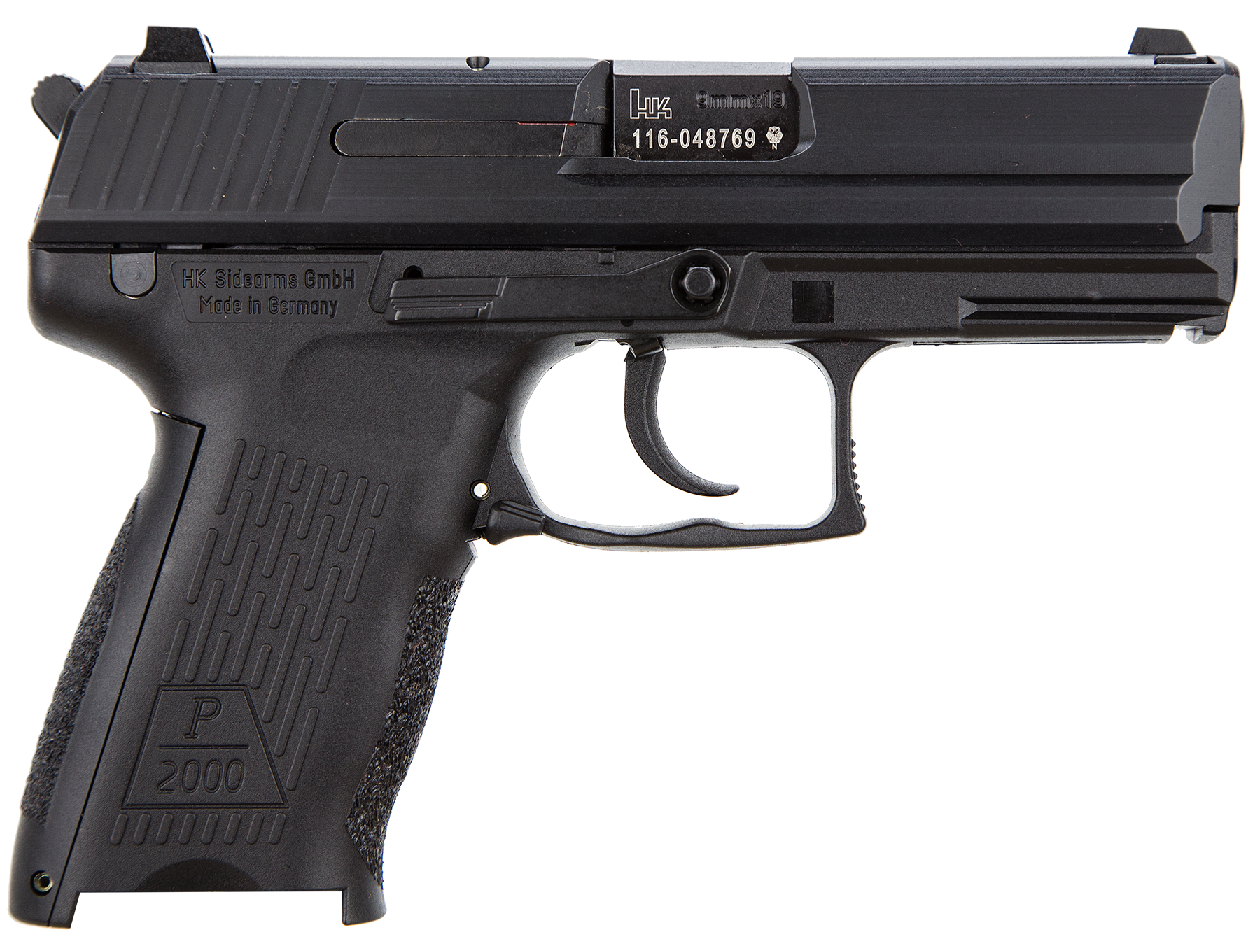 642230261570 Hk P2000, Hk 81000041 P2000    V3   9mm   (2)13r        3.66