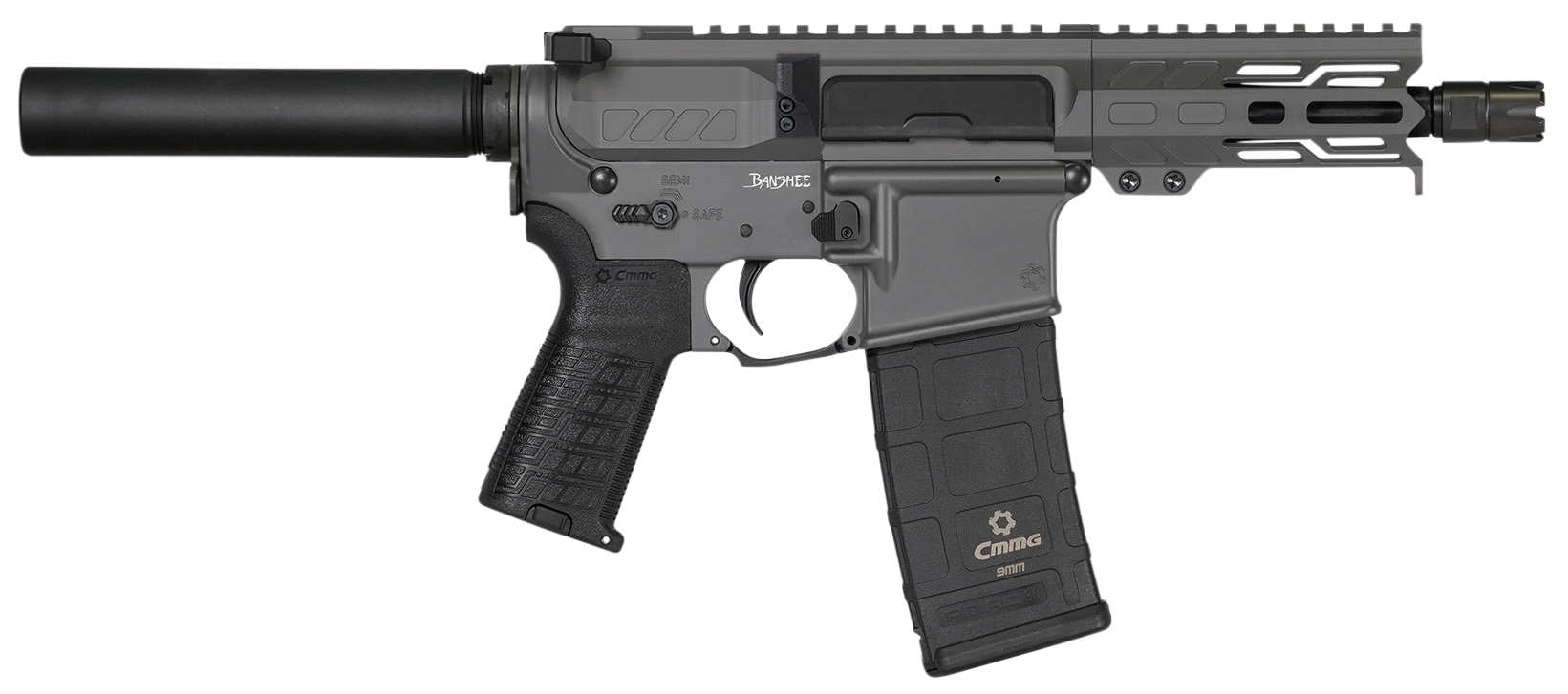 Cmmg Banshee, Cmmg Pe94a1798tng Banshee Mk4 Tube  9mm  5 30r Tng
