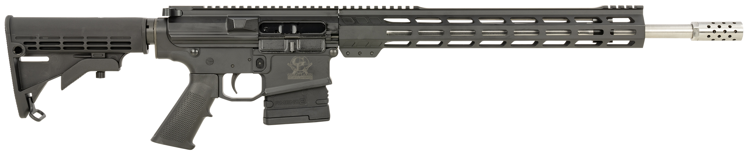 Great Lakes Firearms Ar-10, Glfa Gl10308ssblk 308 Win 16 Blk/ss