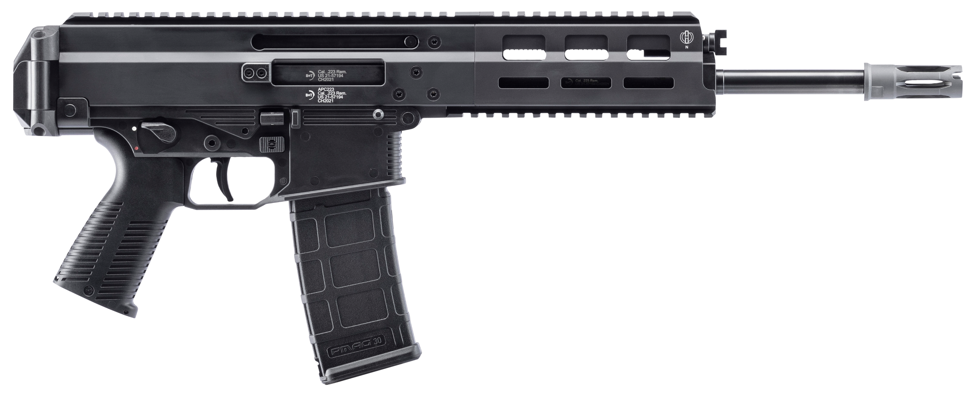 840225709407 B&t Firearms Apc, Bt Bt361658       Apc223 Pro   556 12.1 30r  Blk