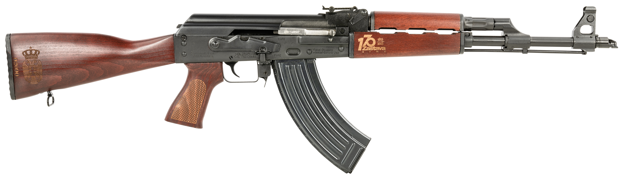 685757098717 Zastava Arms Usa Zpapm70, Zastava Zr7762sra Zpapm70 762 Rf 170th Annivrsry