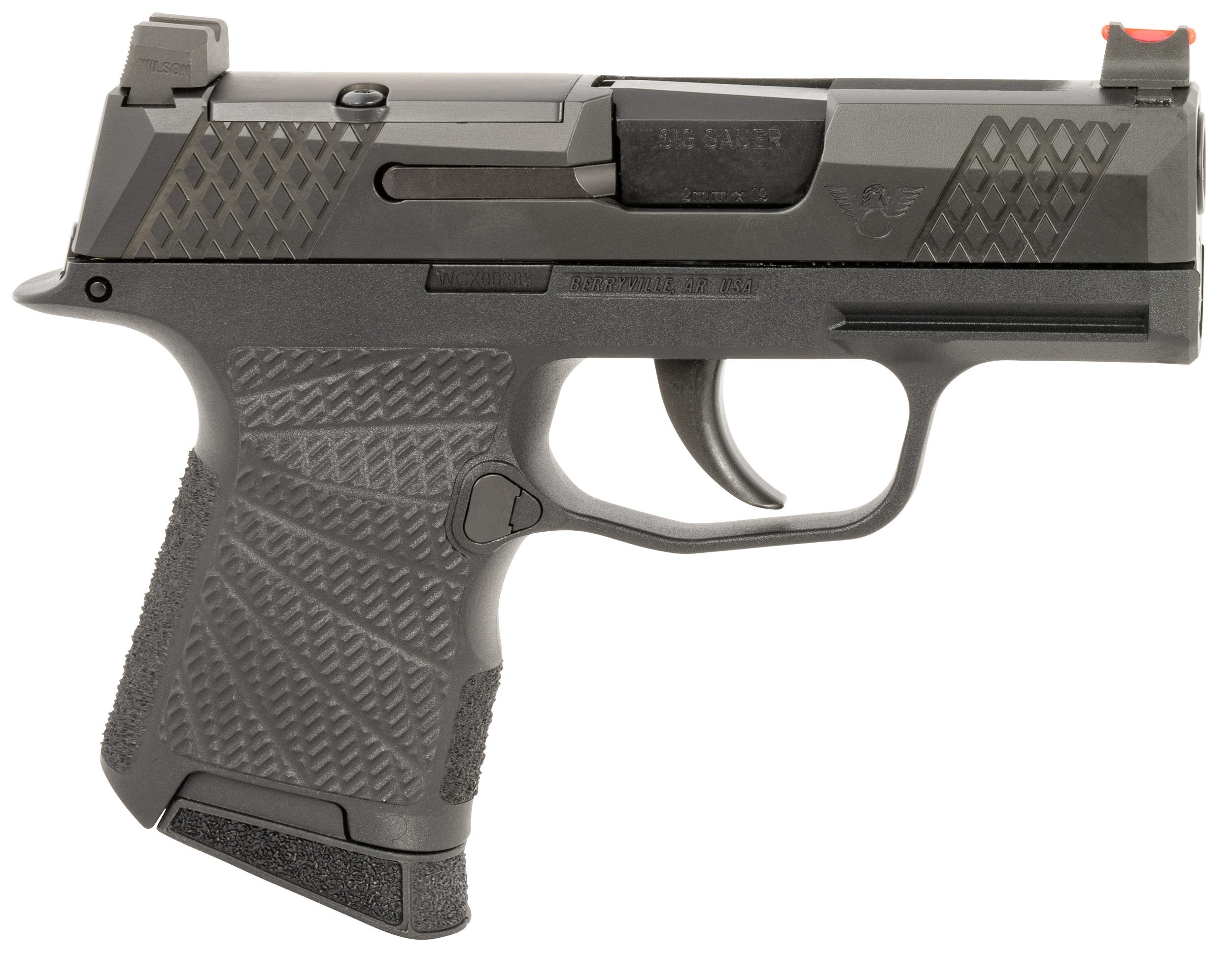 Wilson Combat P365, Wils Sig-wcp365-9b-rc P365 9mm Black Rmrcc Cut