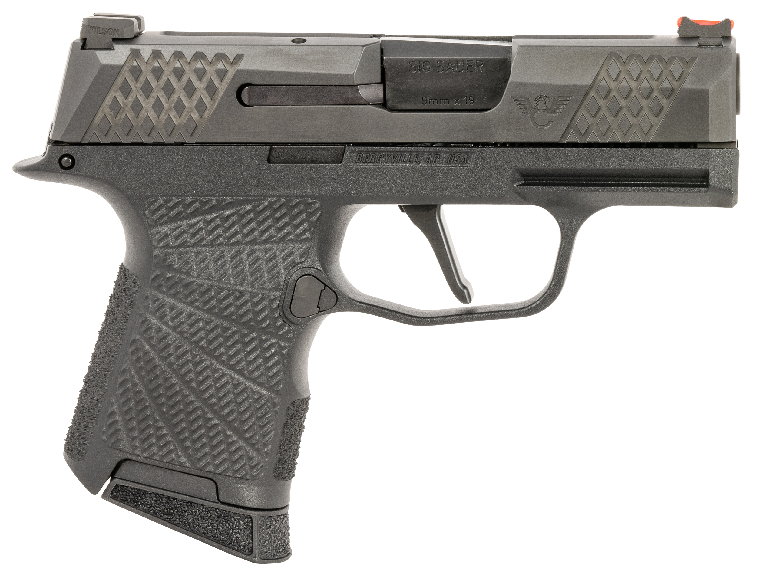 Wilson Combat P365, Wils Sig-wcp365-9bat P365 9mm Blk Action Tune