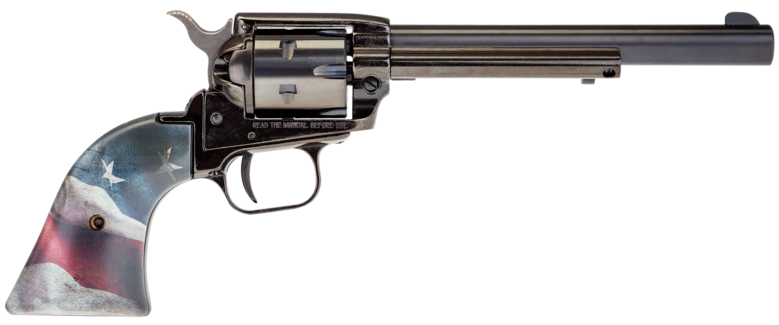 Heritage Mfg Rough Rider, Her Rr22b6us02     Rough R    22lr 6.5  6r  Usflg2