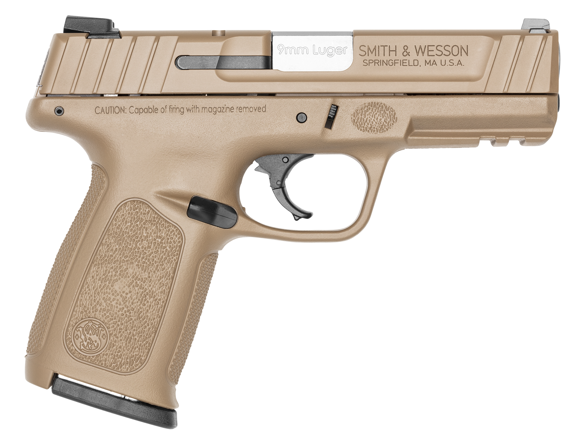 022188891270 Smith & Wesson Sd9, S&w Sd9ve 13655 Sdve 9m Ser Slde 4 16r Fde
