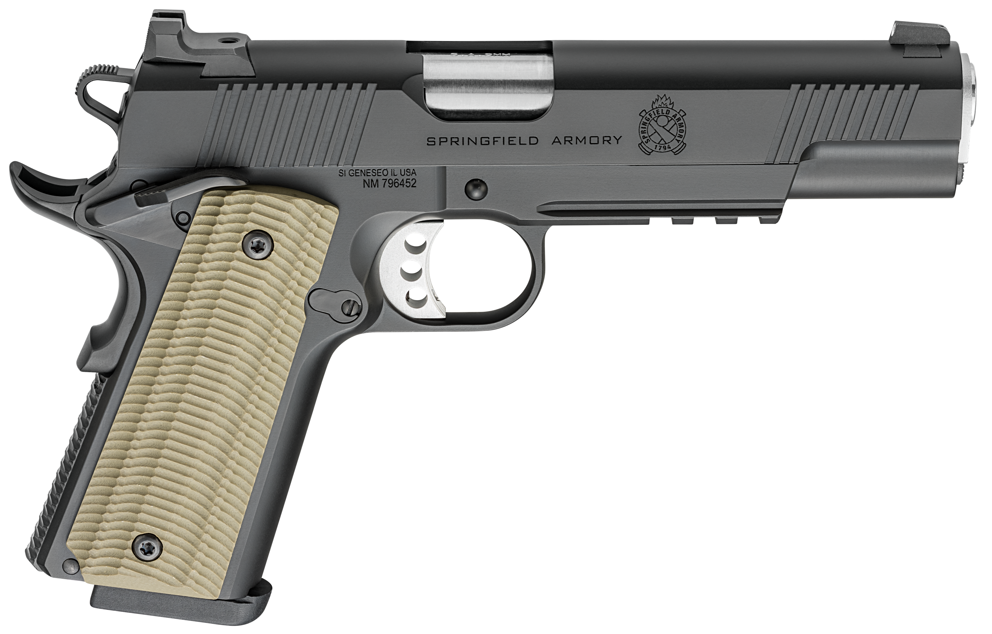 706397944025 Springfield Armory Operator, Spg Po9229         9m Operator 5 Vz Grip    9r Blk