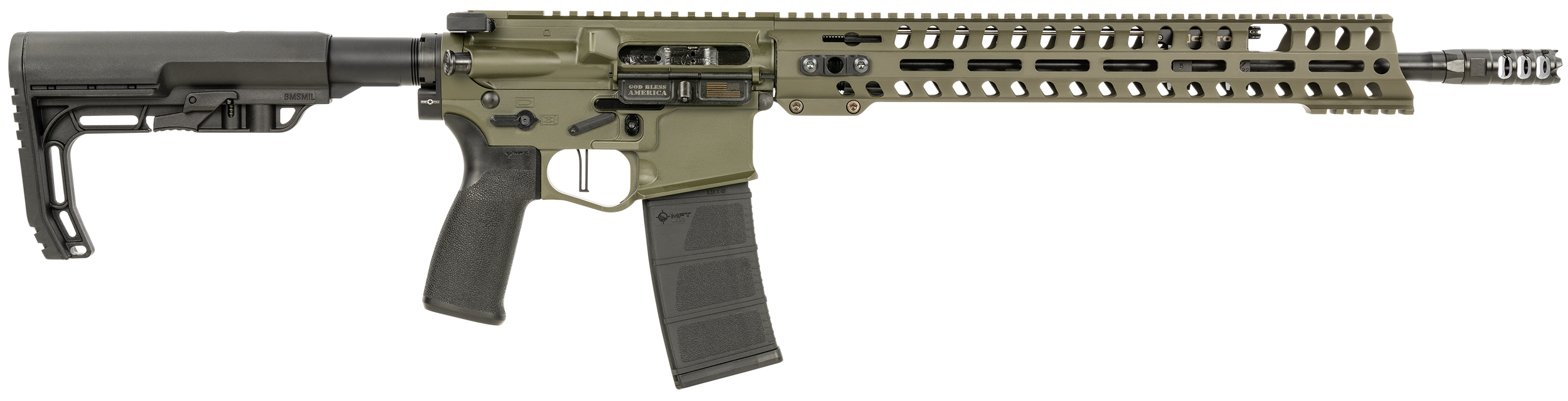 847313012838 Patriot Ordnance Factory Renegade +, Pof 01283 Ren Plus Di         16 14m Rail 5.56  Od