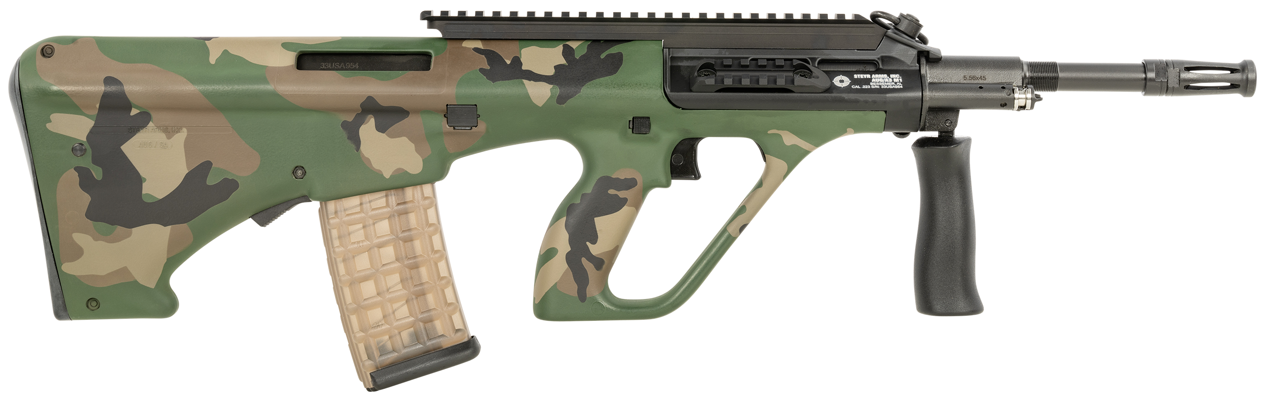 Steyr Aug A3, Steyr Augm1m81ext      M81 Woodland Camo Std  223