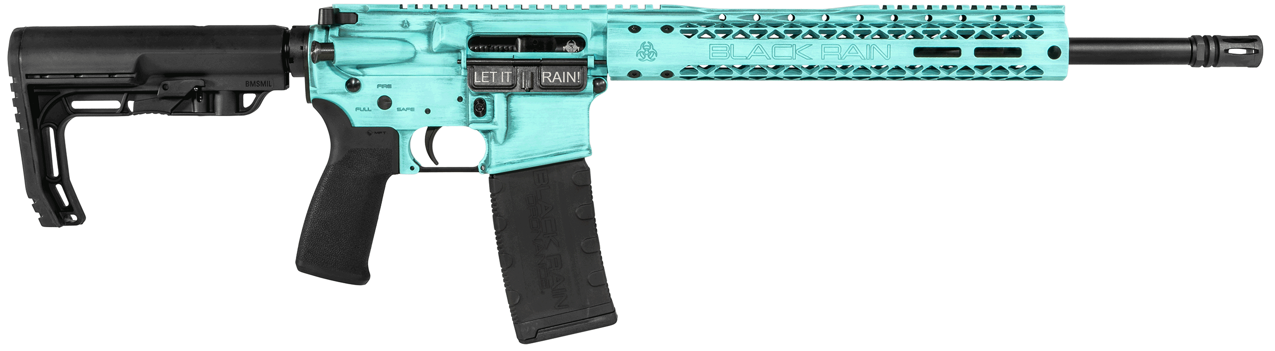 Black Rain Spec15, Bro Fusion-tbb 5.56 Spec Fusion Bw Tiff Blu