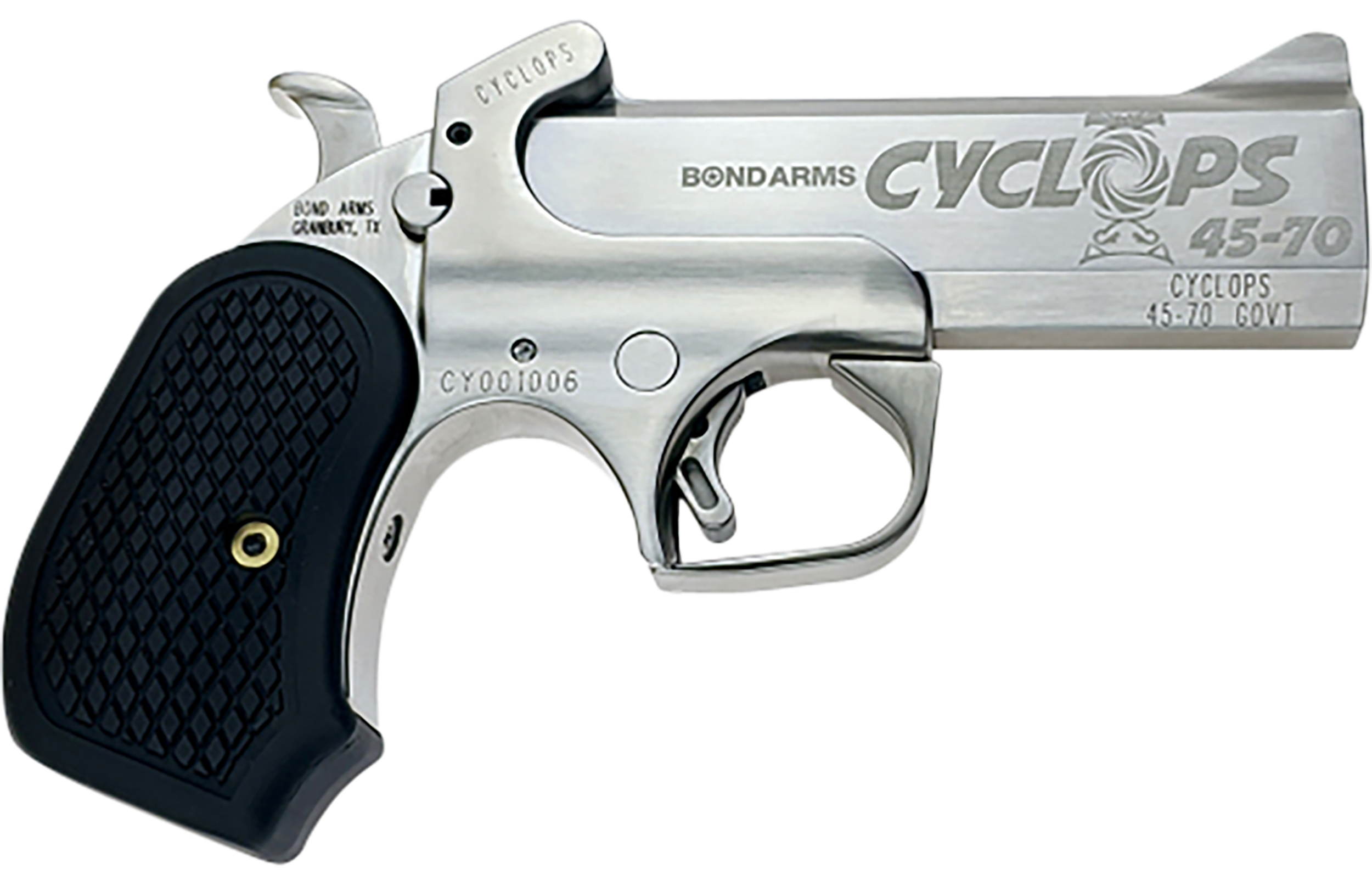 Bond Arms Cyclops, Bond Bacyp  Cyclops Big Bore  45-70 4.25" W/hlstr