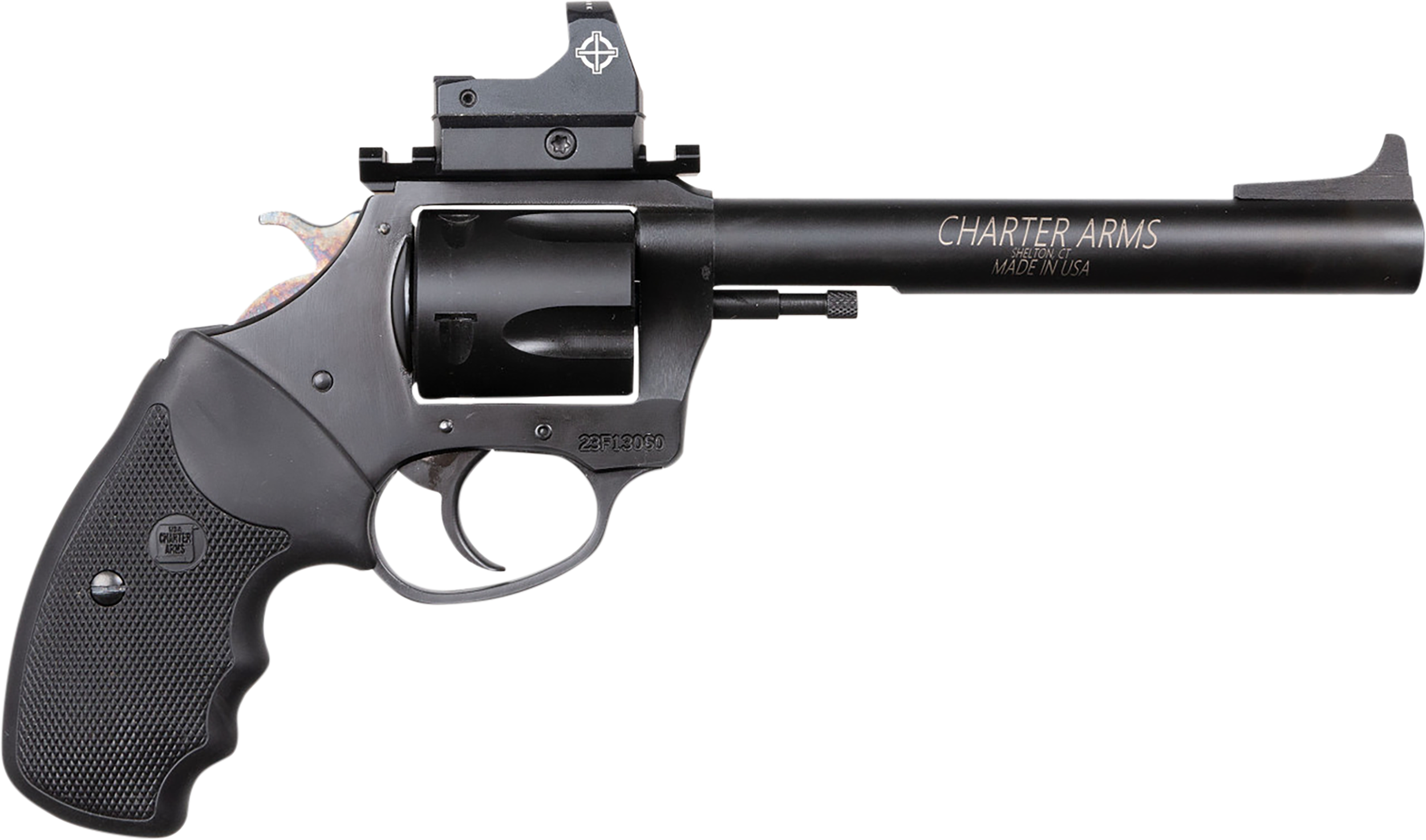 678958644654 Charter Arms Mastiff, Cha 64465 Target Mastiff 44sp 6 5sht Or Blk