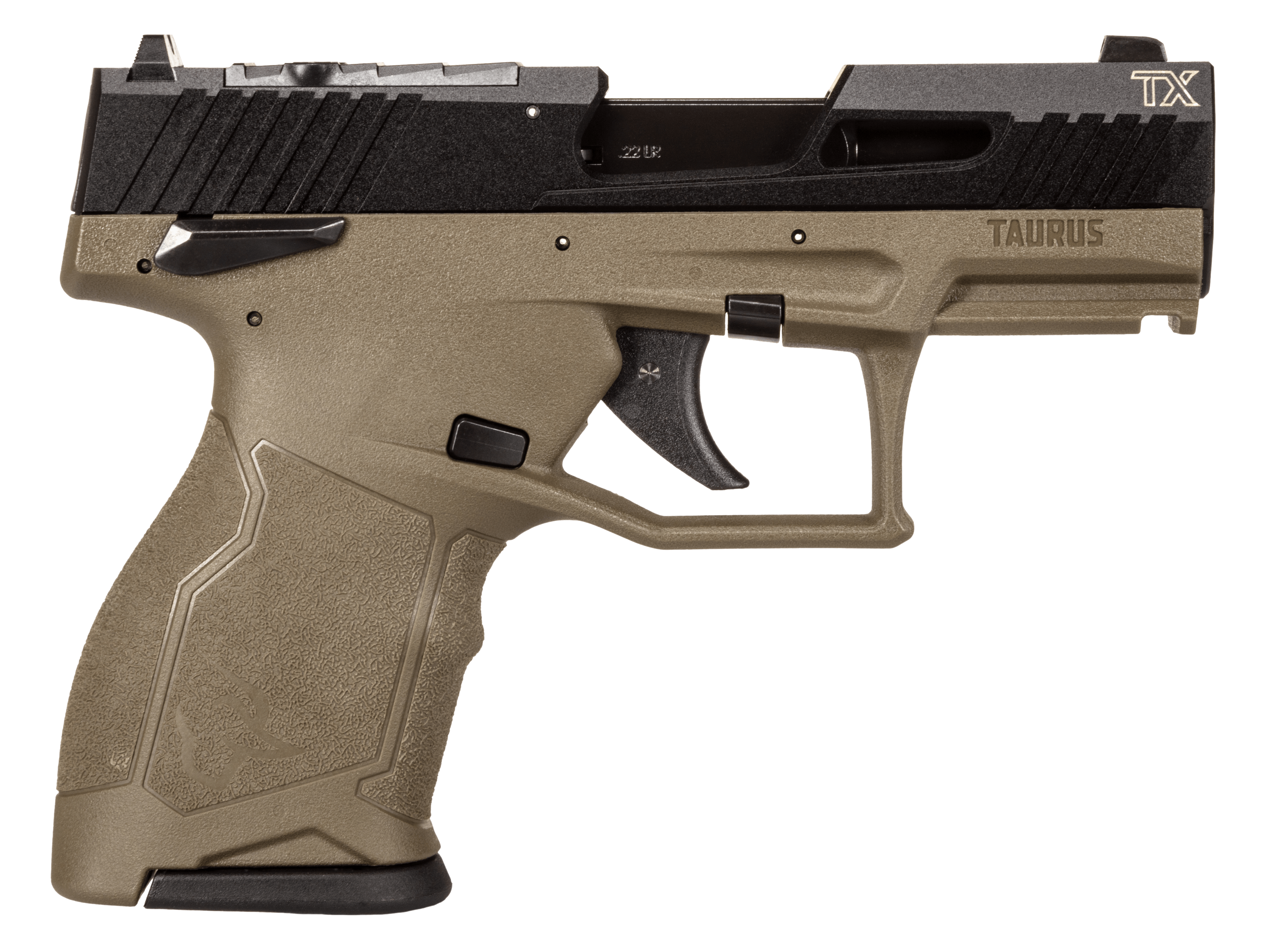 725327941729 Taurus Tx22c, Tau 1-tx22131o-10   Tx22 Cmp 22lr  6 2x10  Odg/blk