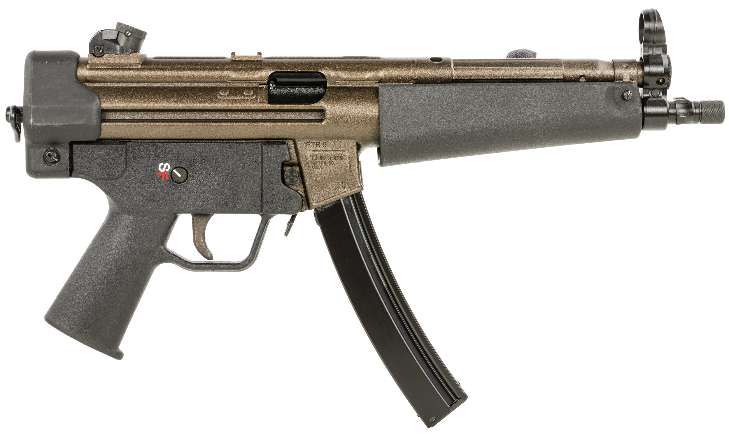 Ptr 9ct, Ptr 604 Pdw-10004-brz 9ct 9mm 8in 3lug Bbl 1/2x28
