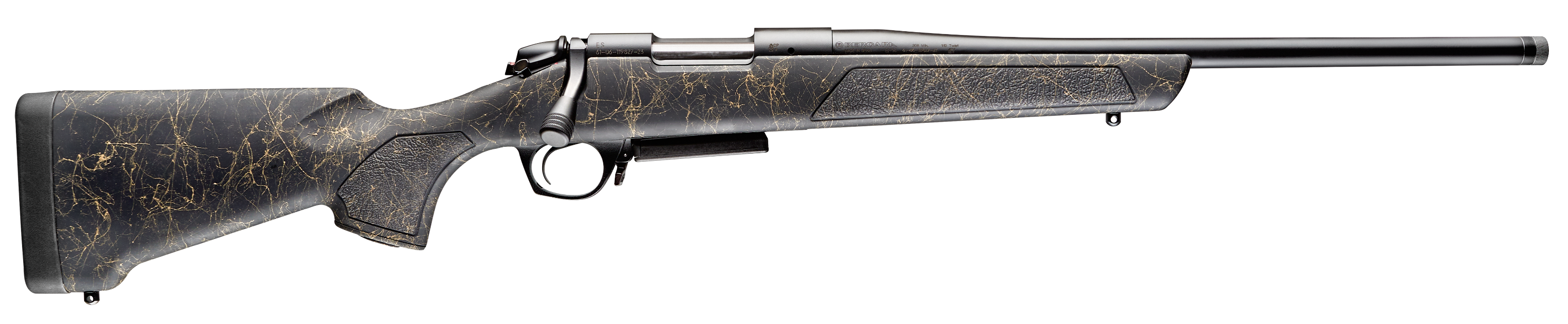 043125017393 Bergara Rifles B-14, Bergara B14s901 Stoke Cmp 308 20 4r Bk/tn