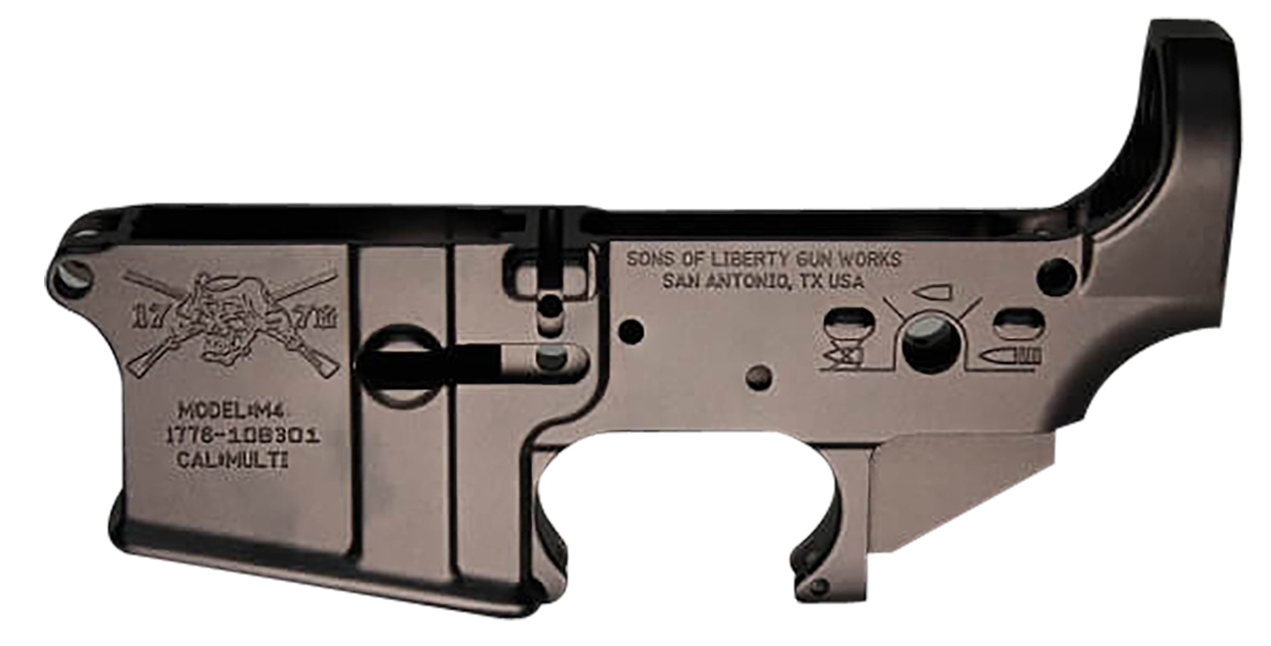 Sons Of Liberty Gun Works Angry Patriot, Solgw Angrypatriot M4 Strip Forg Lower