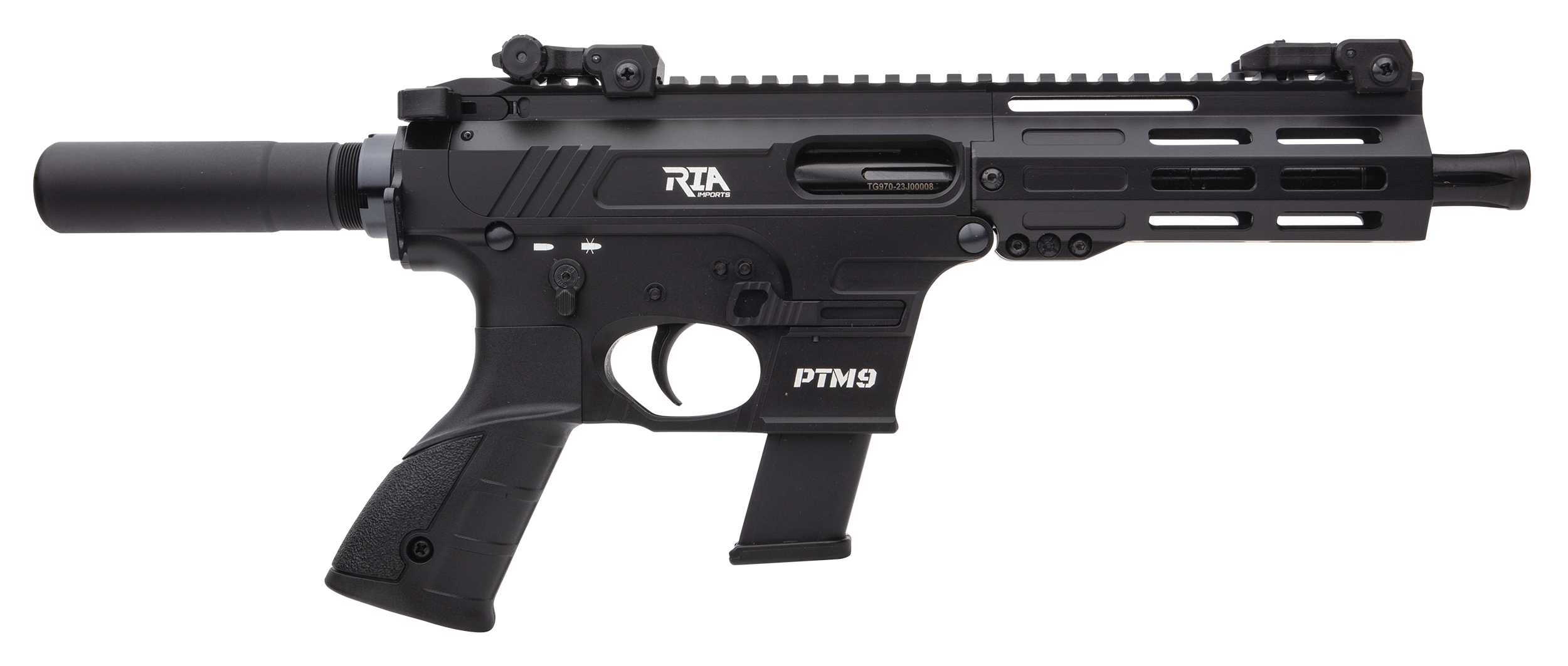 Armscor Ptm9, Rocki Ptm9 9mm 5.9 17rd Blk