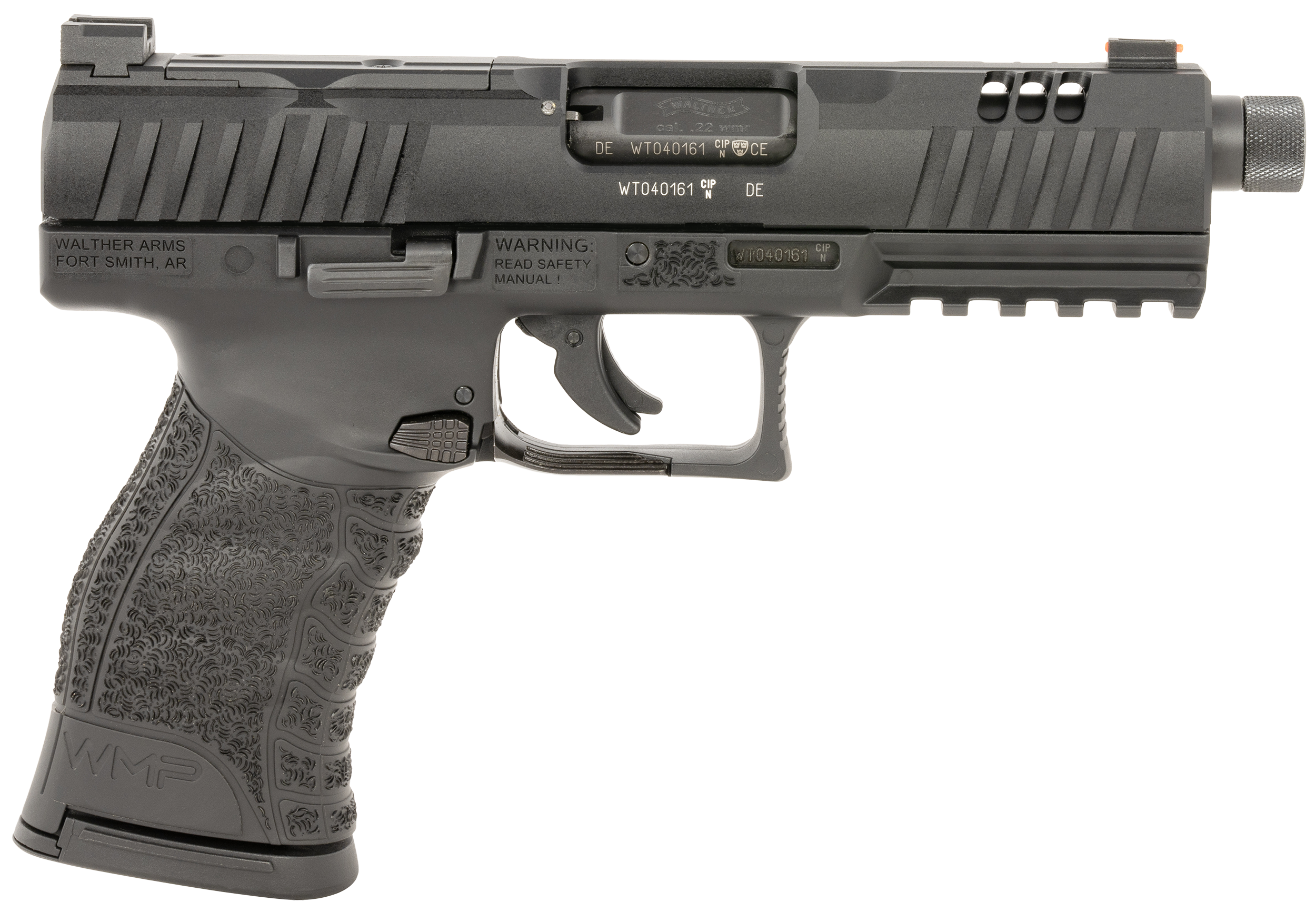 723364224607 Walther Arms Wmp, Wal 5220301 Wmp 22m 4.9 Fullsize Opt Rdy 15rd