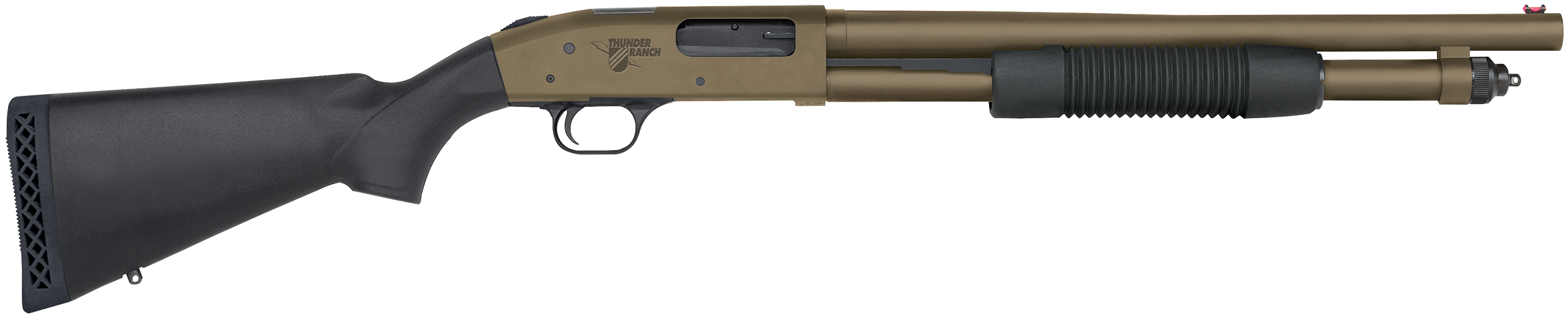 015813507813 Mossberg 590, Moss 50781 590sp 12 18 7r Optic Cut Thund Ranch