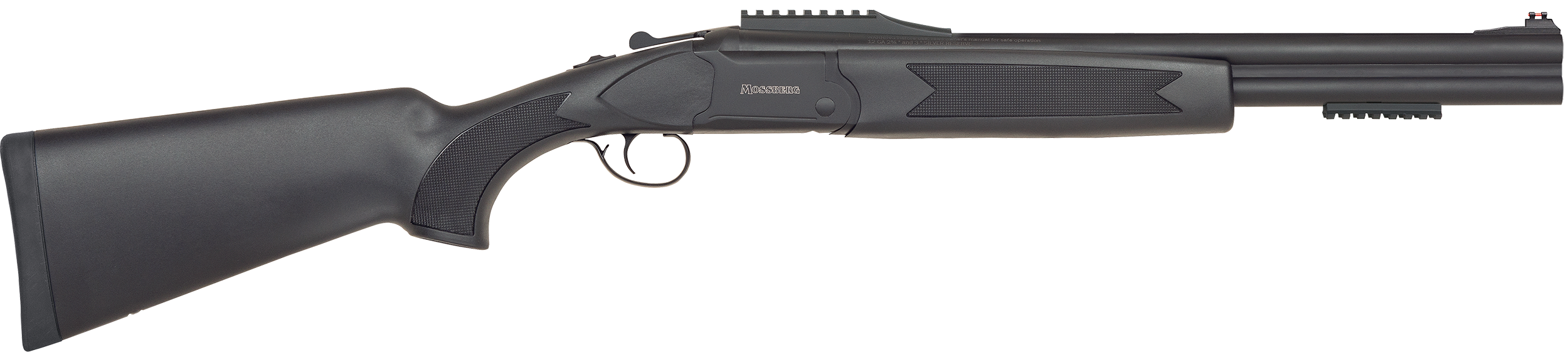 884110754844 Mossberg Silver Reserve, Moss 75484 Silver Rsrv 12 18 Blk Syn