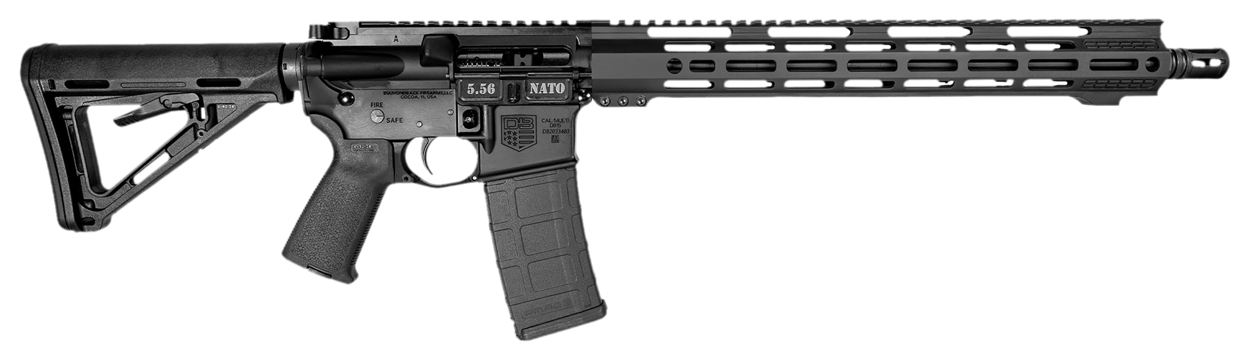 Diamondback Db15, Dia Db175ak002  5.56 Db15      16 30r          Blk