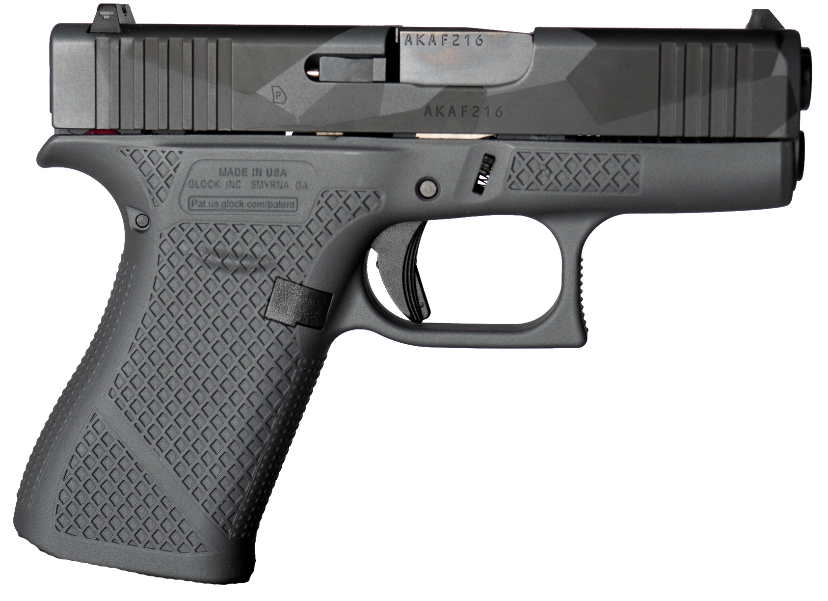 617695829153 Weapon Works G43x, Glock*ux4350201-228074 G43x 9mm Fs Us 10r Urbdazds