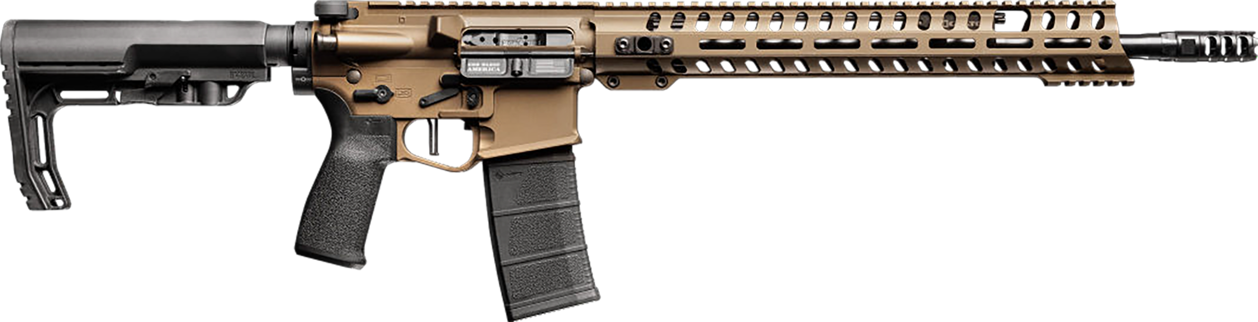 847313020406 Patriot Ordnance Factory Renegade +, Pof 02040 Ren Plus Di 13 13m Rail 5.56 Brz