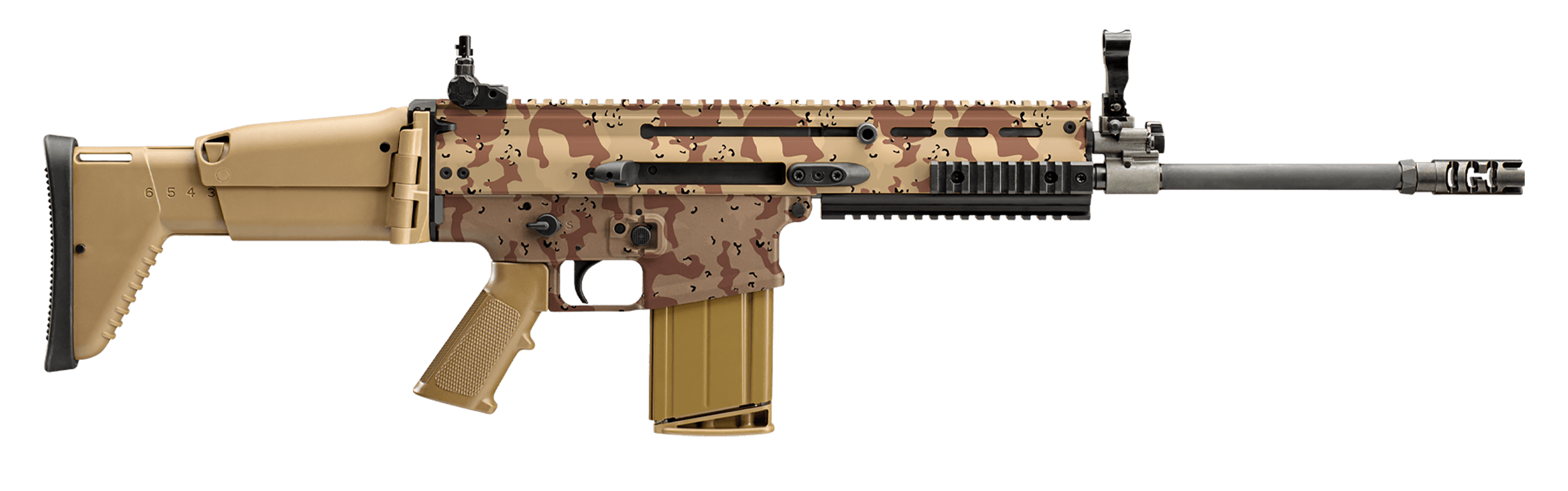 845737017910 Fn Scar, Fn 38-101701-02  Scar 17s  7.62  20r  Choc Chip