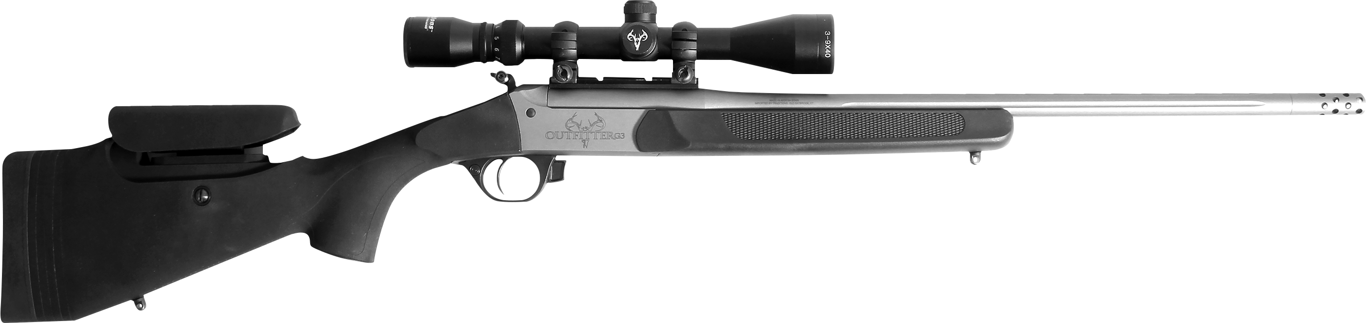 040589030890 Traditions Outfitter, Trad Cr9-456650t Outfitter G3 Pro 450bush W/scp