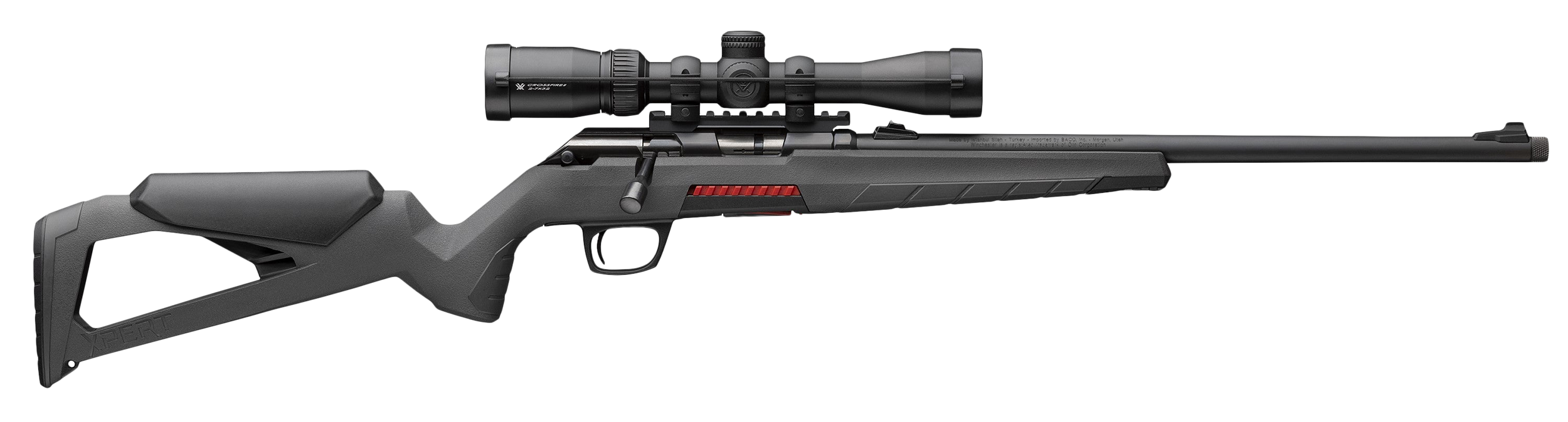 80754794 Winchester Guns Xpert, Wgun 525233186 Xpert Scope Cmb Ns 17wsm 18 Gry