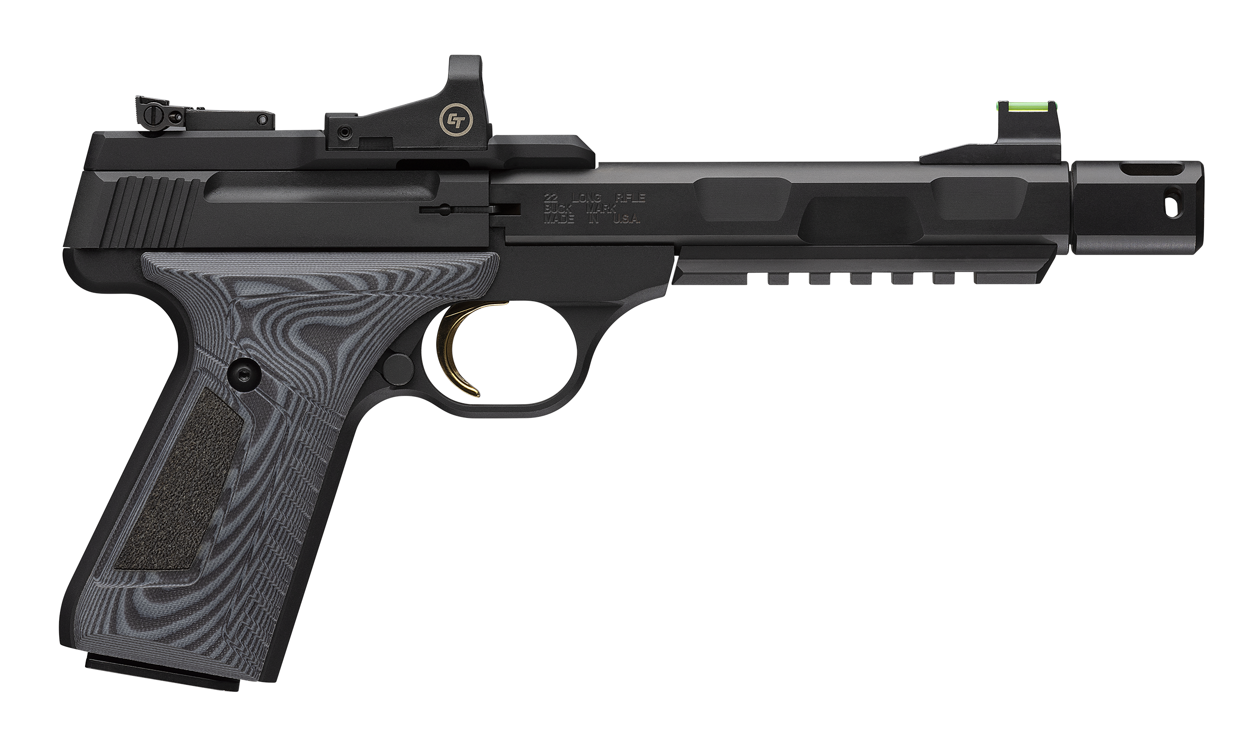 Browning Buck Mark, Brn 051596490 Bm Cntr Pro Cmps Rd 22 5.9    Gryblk