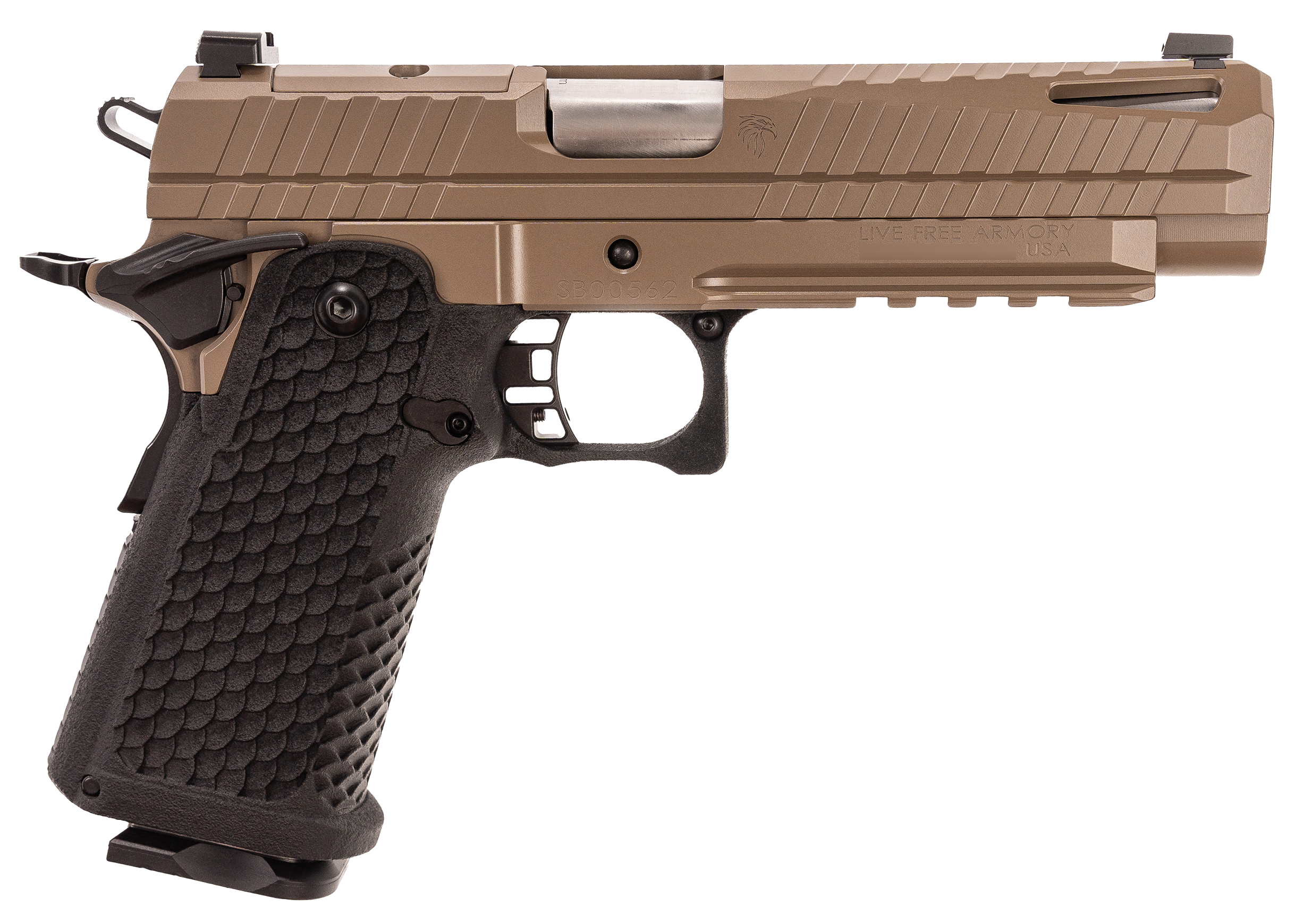 Live Free Armory Apollo, Lfa  Lfapf71202  Apollo 11 Fs  9mm    4.9   Fde