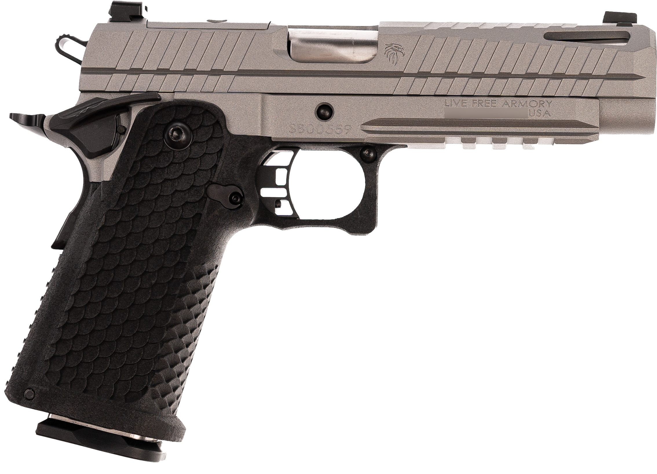 Live Free Armory Apollo, Lfa  Lfapf81203  Apollo 11 Fs  9mm    4.9   Gry