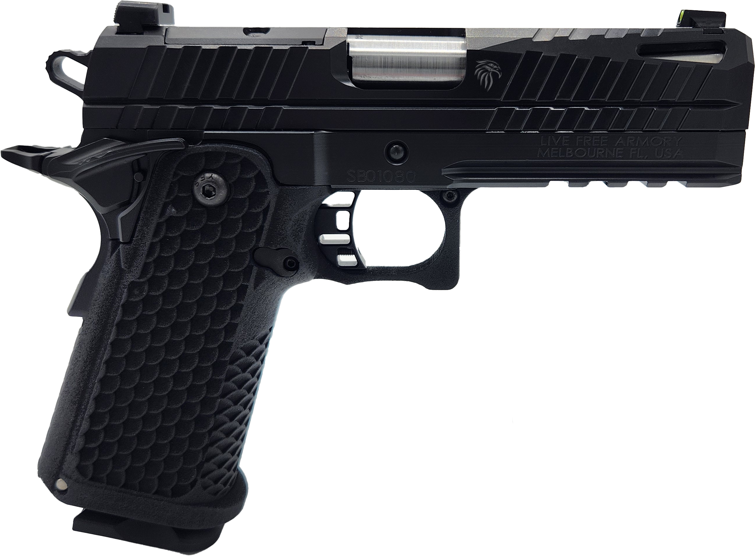 Live Free Armory Apollo, Lfa  Lfaps61401  Apollo 11 Sc  9mm    3.5   Blk