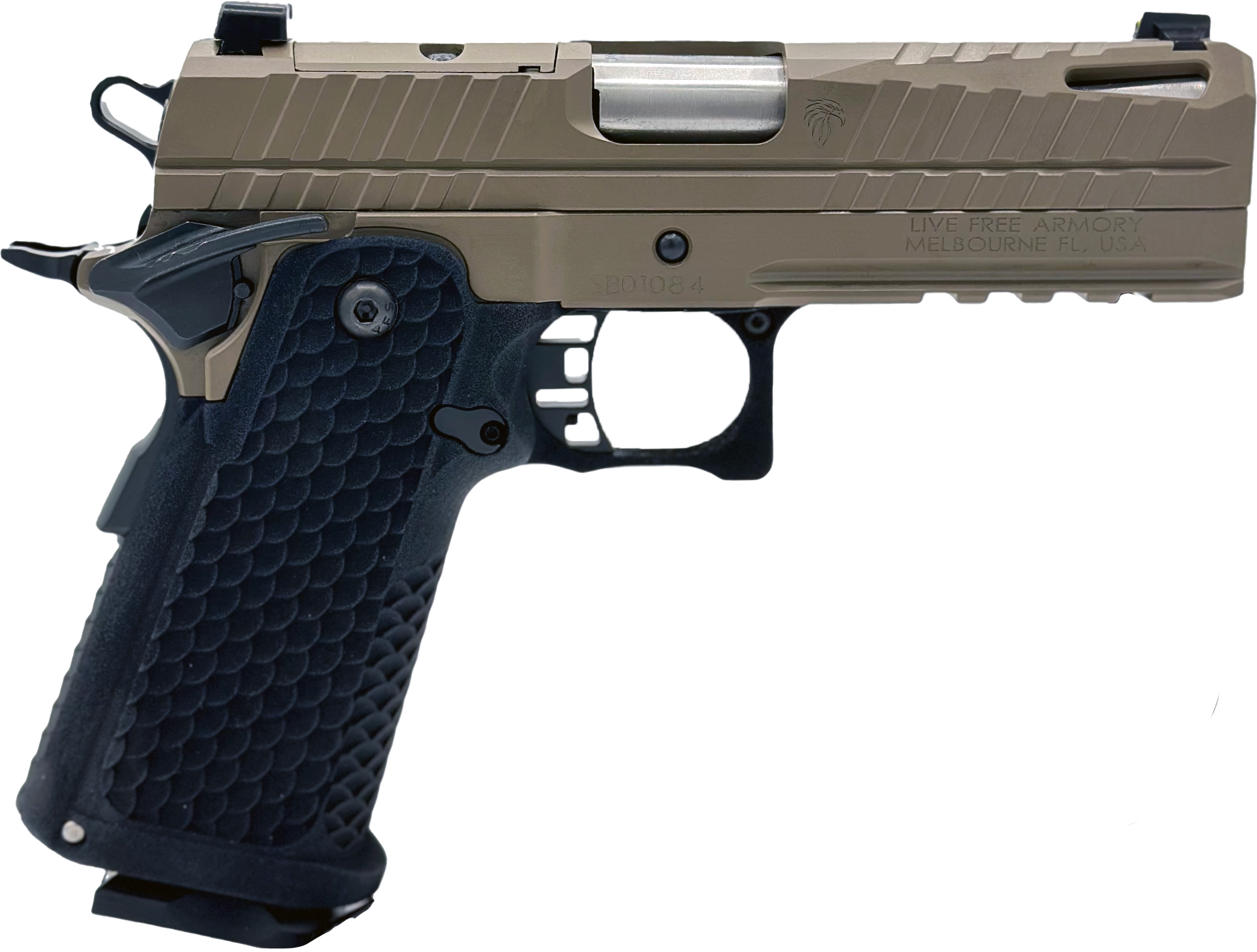 Live Free Armory Apollo, Lfa  Lfaps71402  Apollo 11 Sc  9mm    3.5   Fde