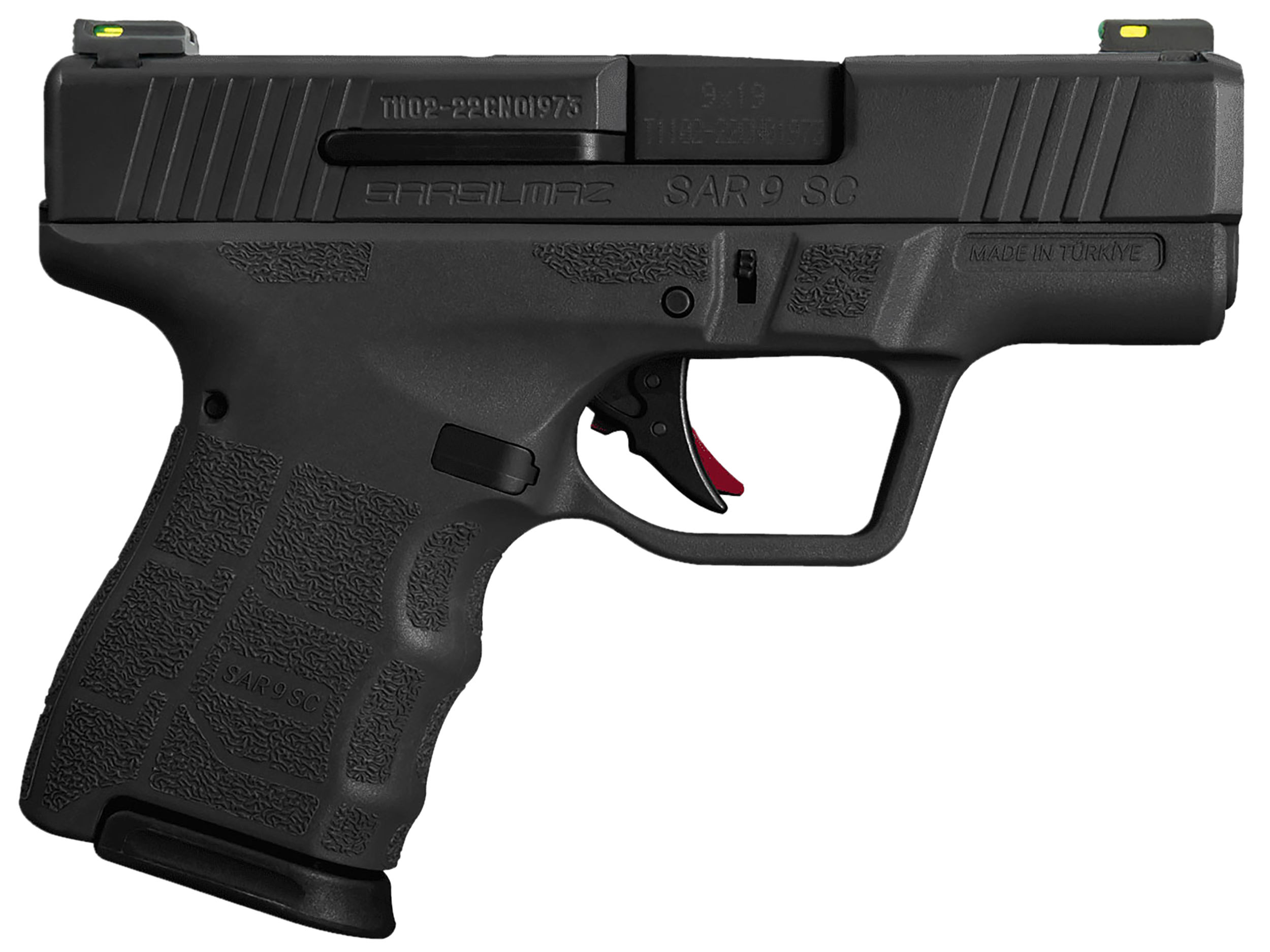 810075873115 Sar Usa Sar9 Sc, Sar Usa Sar9scbl Sar9 Subcmpt 3.3 Bl 9mm 12/12
