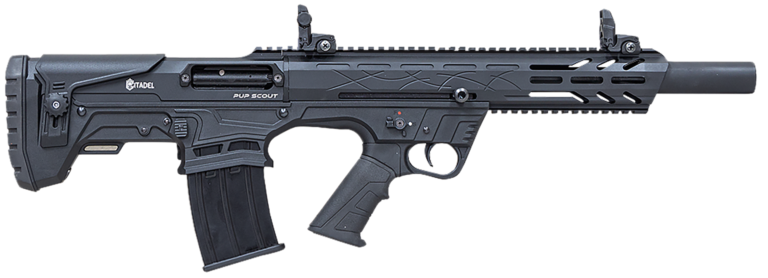 682146896909 Citadel Pup Scout, Cit Frps1218 Boss Pupsct 12g 18.5 5r Blk