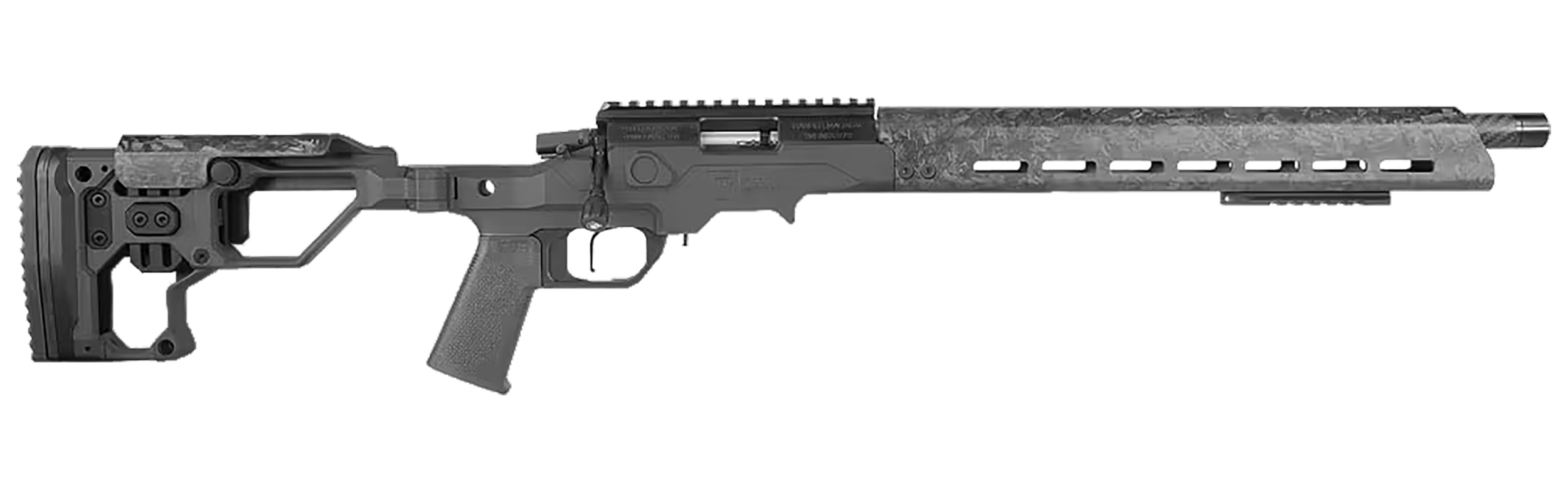 840290523526 Christensen Arms Mpr, Chris 8011202001 Mpr Rimfire 22lr 18 Blkntd