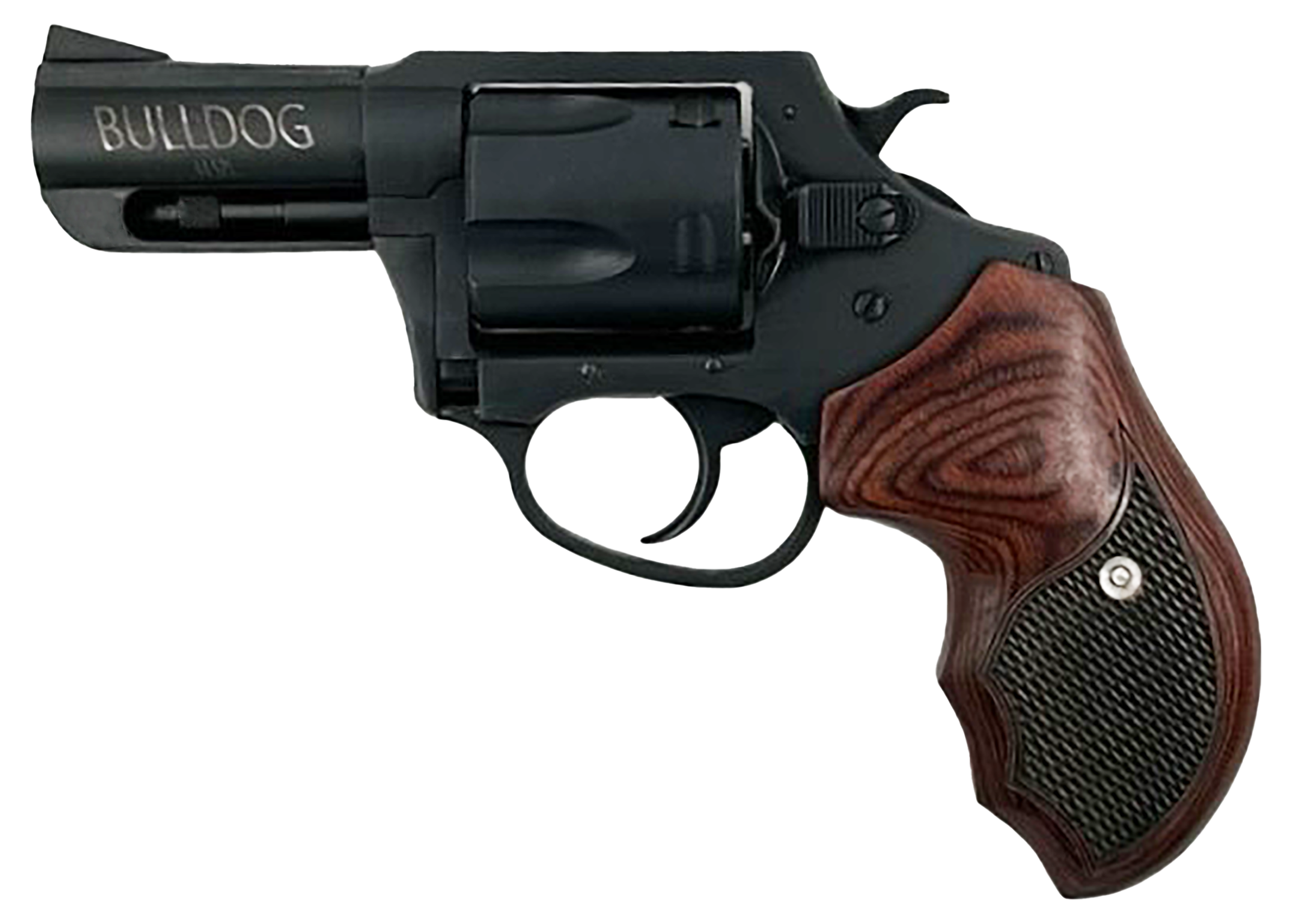 678958144239 Charter Arms Bulldog, Cha 14423 Bulldog 44sp 2.5 5sht Blk/rswd