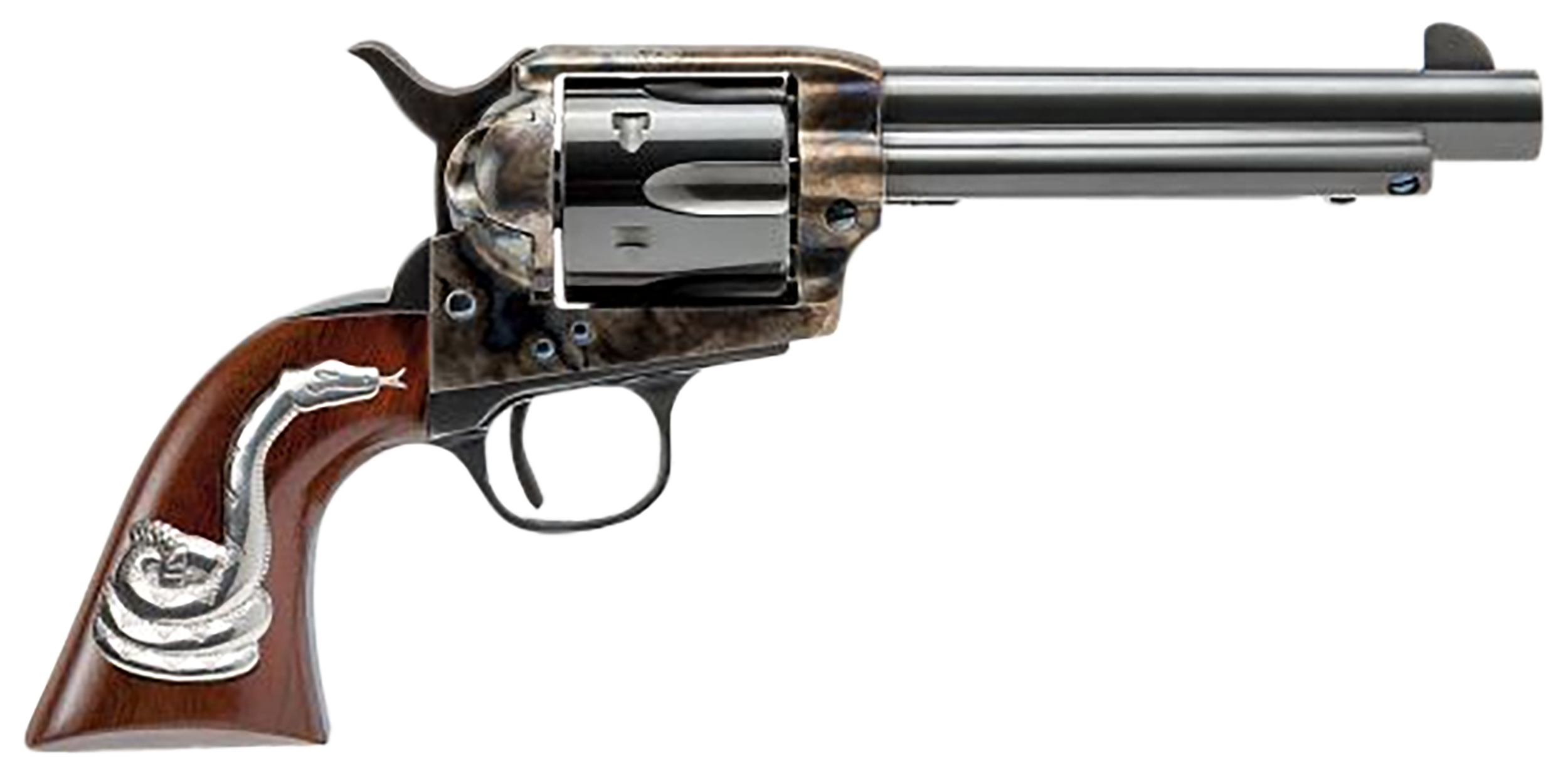 Cimarron Model P, Cim Mp411ss/01  Model P     5.50in 45lc Pw W/snake