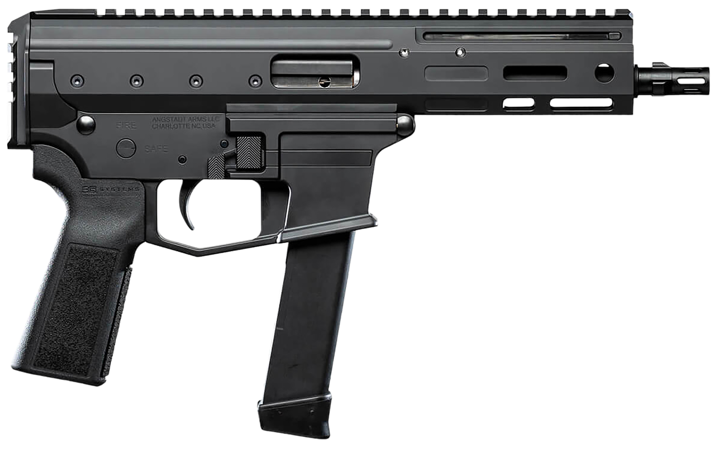 Angstadt Arms Mdp-9, Angstadt Aamdp29p06 Mdp-9 Gen2 Pst 9mm 6" 27r Blk
